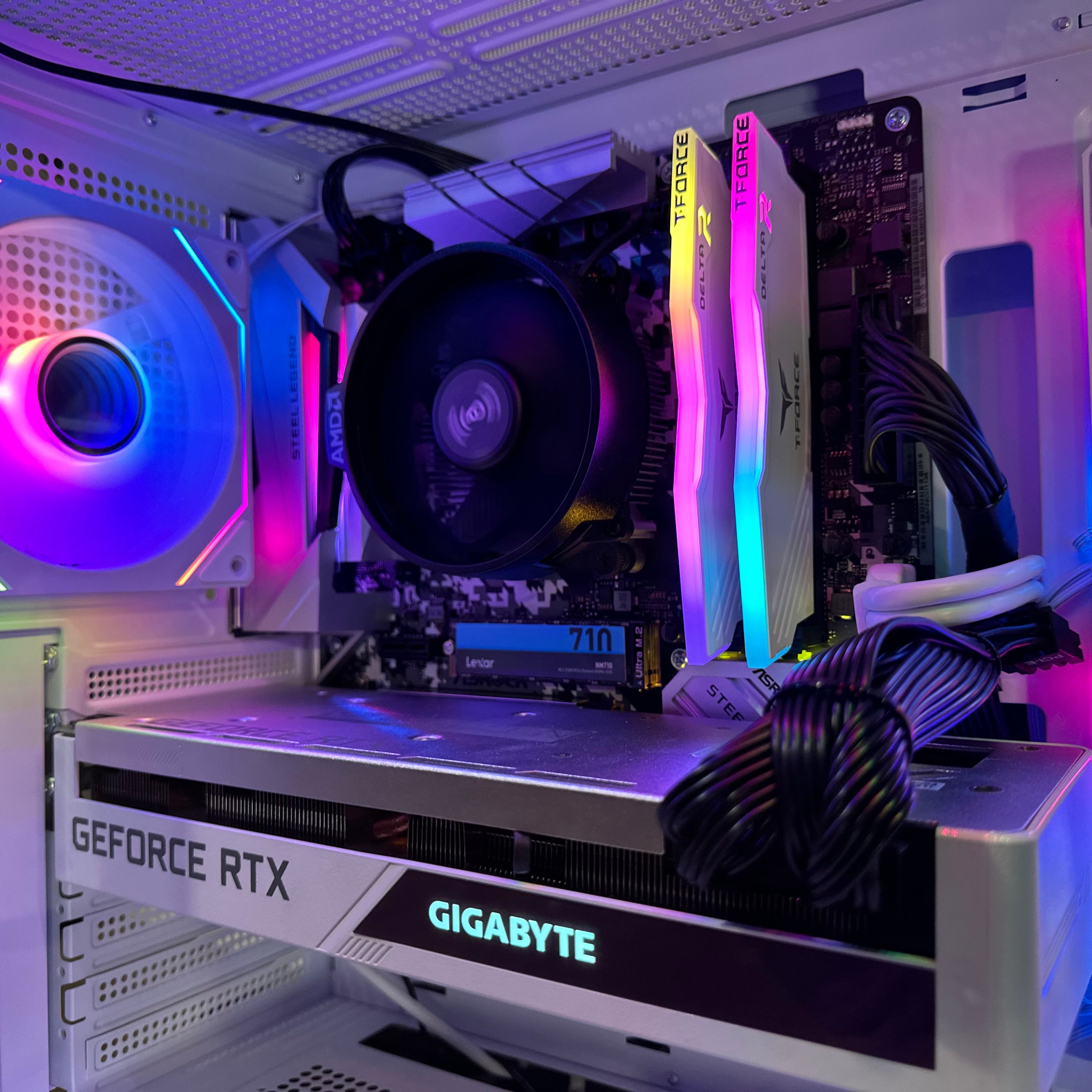 Ryzen 7 5700 Gaming PC | 8-Core | RTX 30/40/50 Series Options | 16GB RAM | 1TB NVMe SSD | STEEL LEGEND™ | Brand New