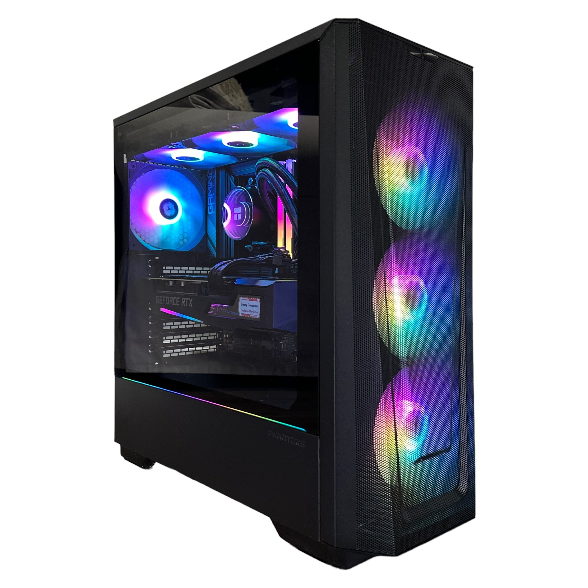 Brand New 12-Core High End Gaming PC, Aorus Ryzen 9 7900x, RTX 4070 / 4090 Options, 32GB 6400mhz DDR5 Ram, 2TB GEN 4 NVME SSD, WIFI + BT
