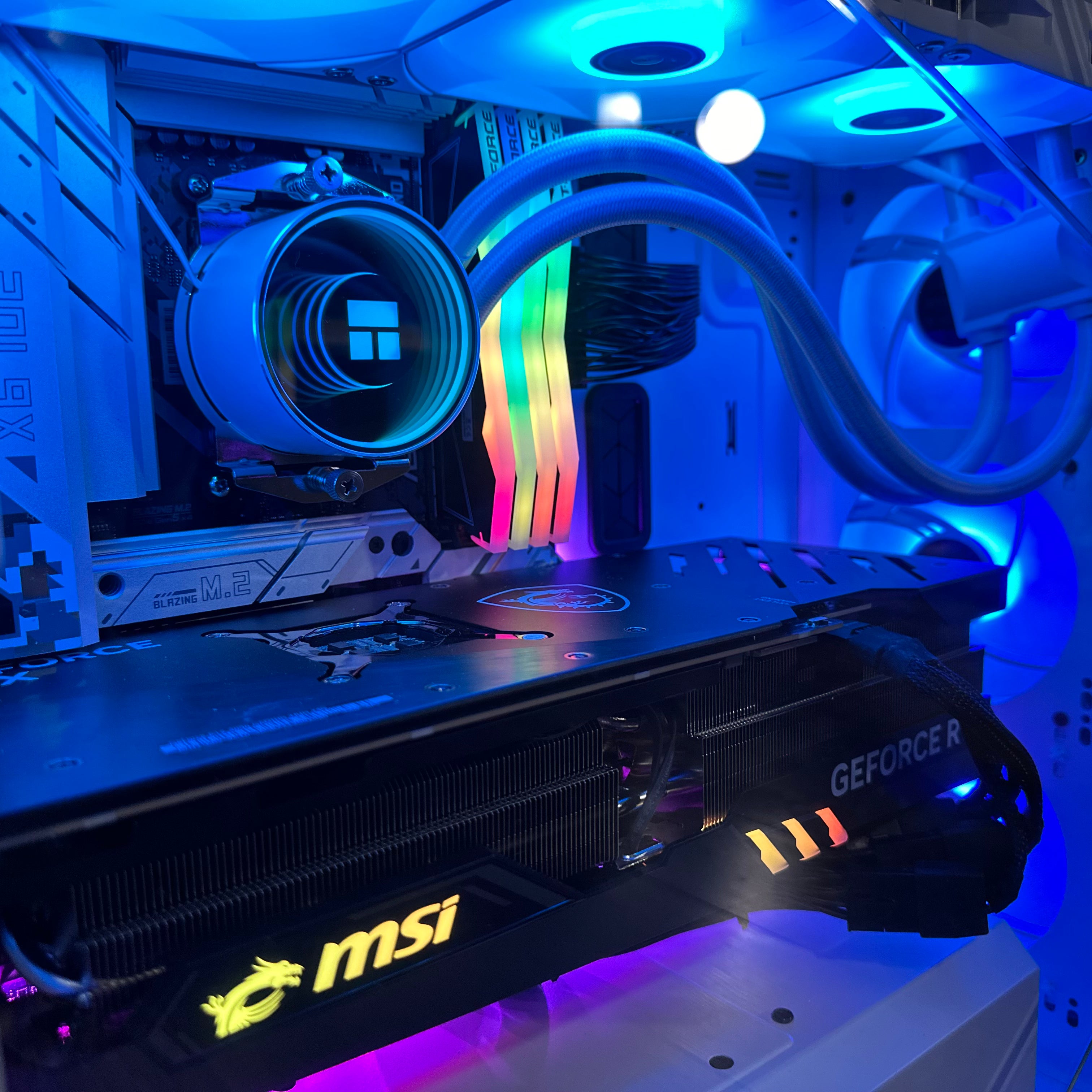 Top Tier Brand New High End 16-Core Gaming PC, Ryzen 9 7950x3D (Beats i9-14900K), RTX 4090 24GB Options, 64GB 6000mhz DDR5 RAM, 2TB NVME SSD, WIFI + BT