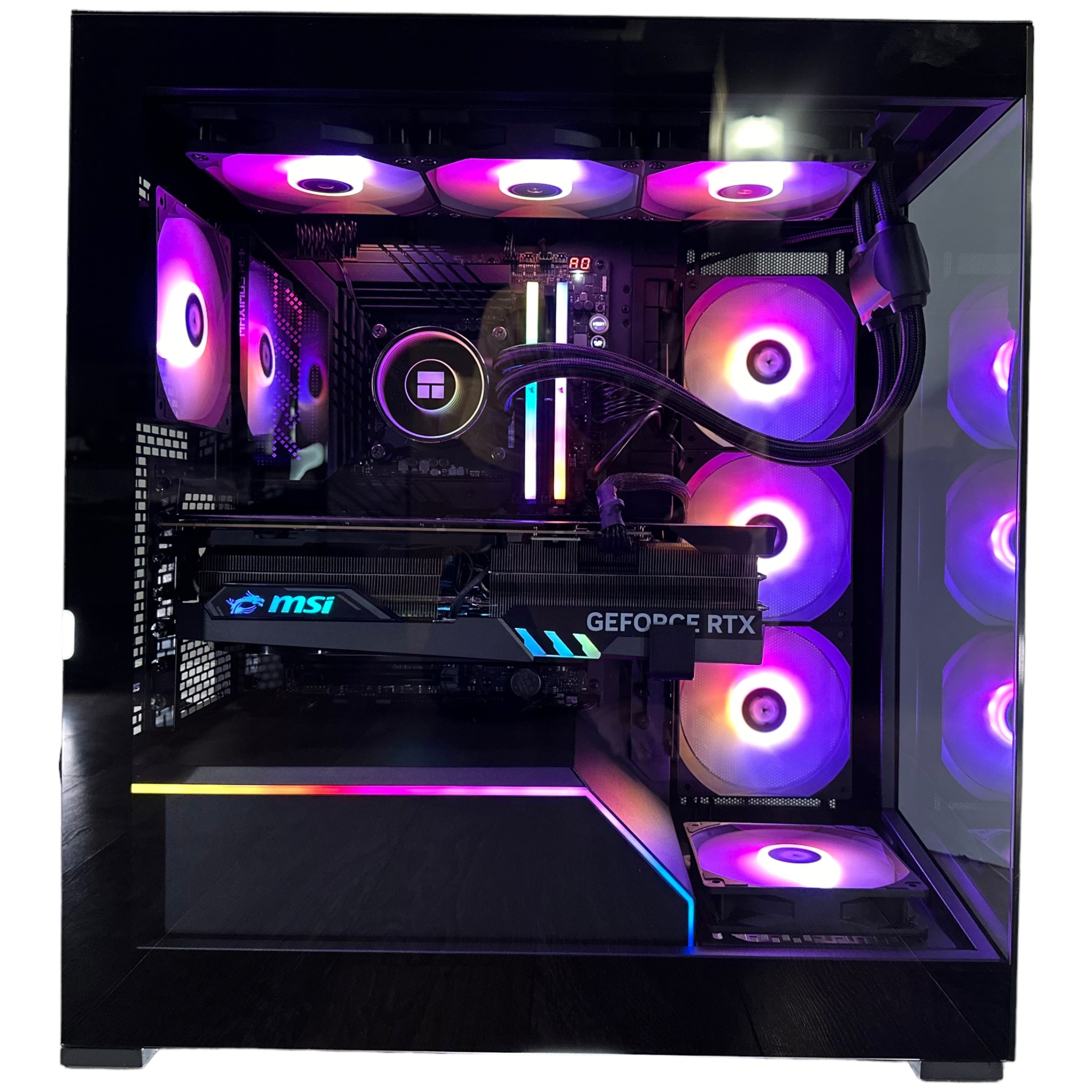4K Top Tier Workstation i9-14900KF Gaming PC | 24-Core | RTX 5090 32GB | 64GB DDR5 6000MHz | 2TB GEN 4 NVMe SSD | ASUS ROG MAXIMUS™ | WIFI + BT | Brand New