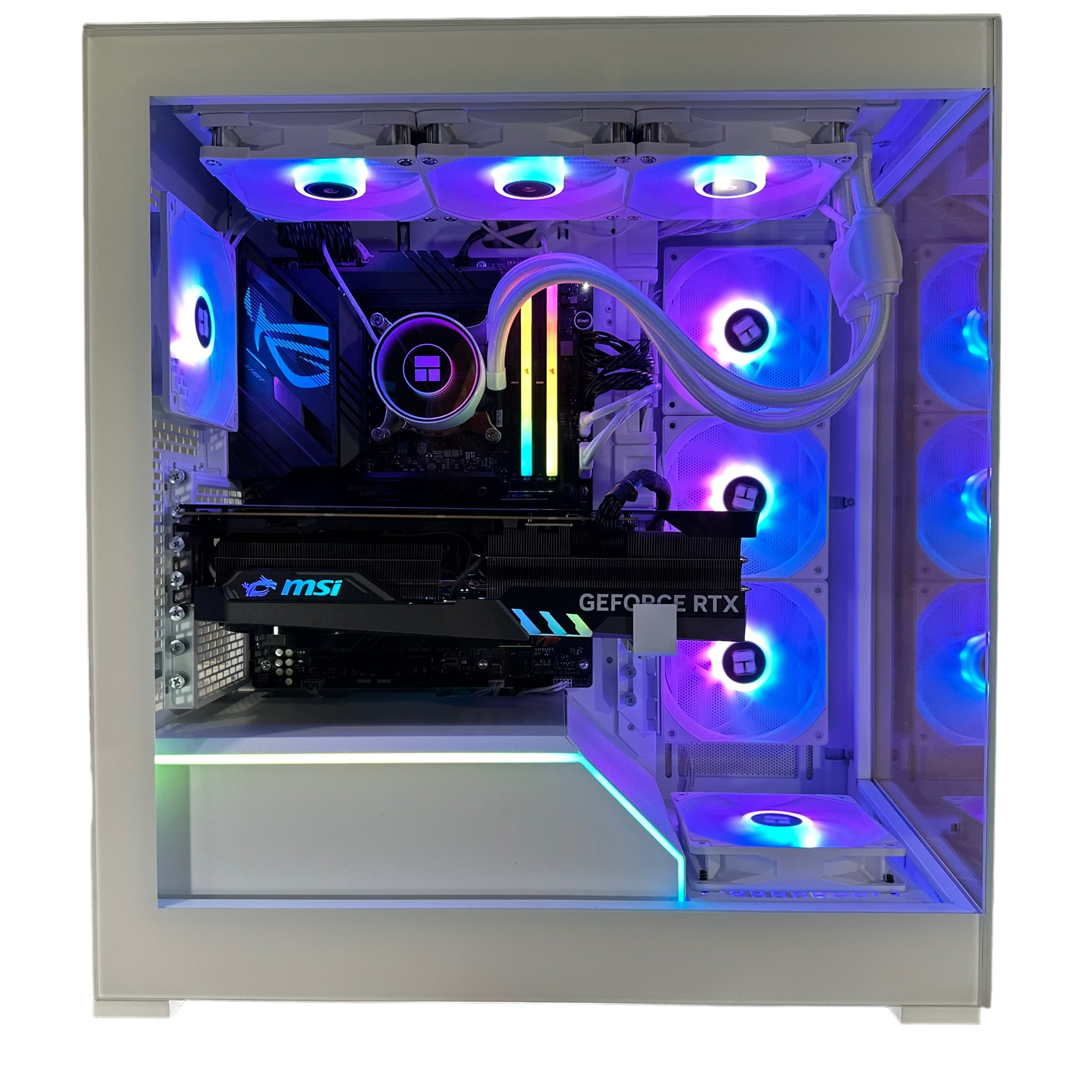 4K Top Tier Workstation i9-14900KF Gaming PC | 24-Core | RTX 5090 32GB | 64GB DDR5 6000MHz | 2TB GEN 4 NVME SSD | ASUS ROG™ | WIFI + BT | Brand New