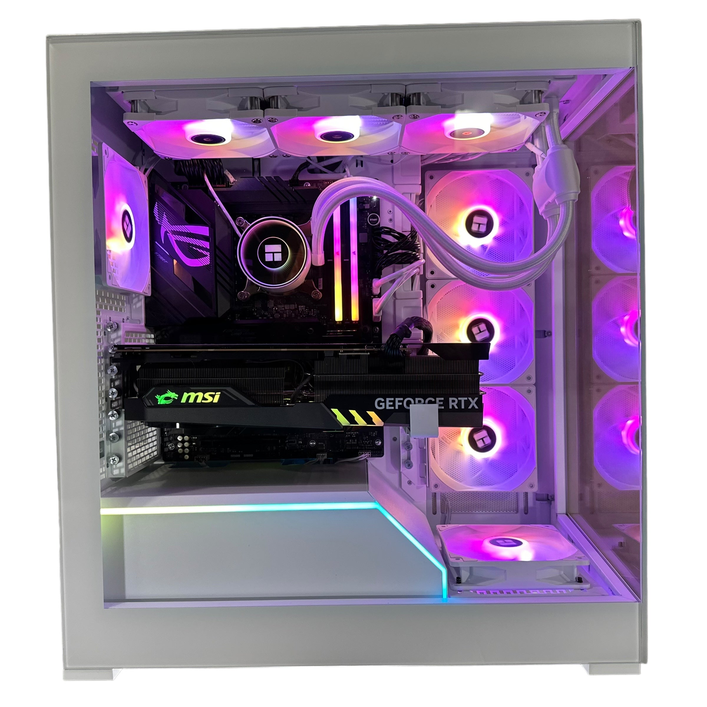 i9-14900KF Gaming PC | 24-Core | RTX 4090 / 5090 Options | 64GB DDR5 6000MHz | 4TB NVMe SSD + 8TB HDD (Options) | ASUS ROG™ | WIFI + BT | Brand New - Groovy Computers