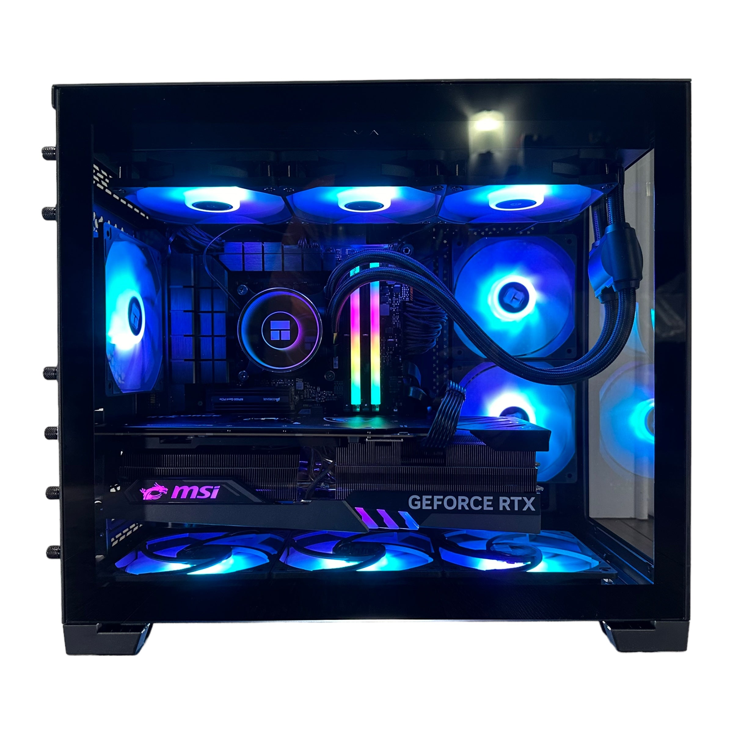 Top Tier Brand New 16-Core Gaming PC, ASUS TUF, Ryzen 9 7950x3D, RTX 4090/4070 Options, 32GB 6400mhz DDR5 Ram, 2TB NVME SSD, WIFI + BT
