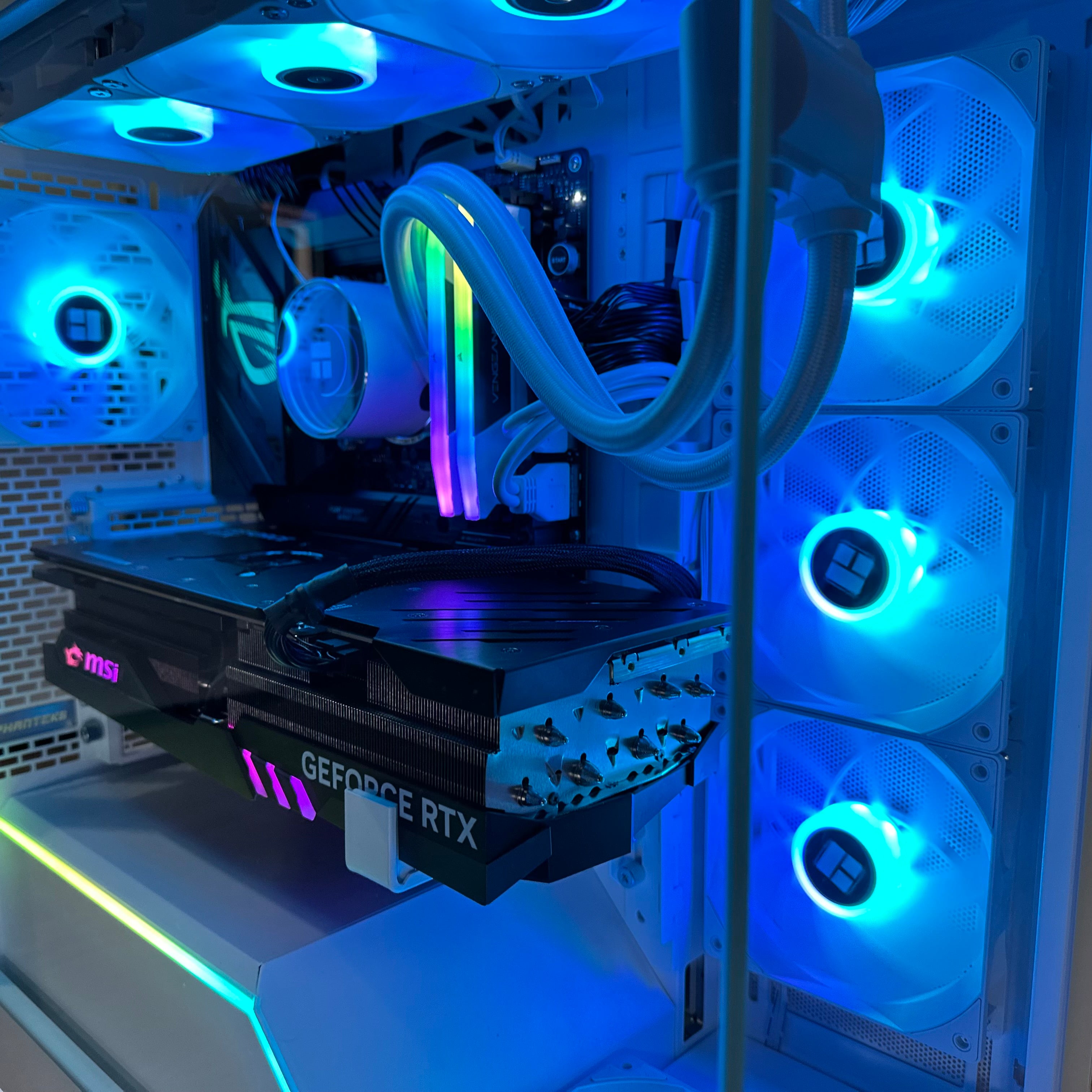 4K Top Tier Workstation i9-14900KF Gaming PC | 24-Core | RTX 5090 32GB | 64GB DDR5 6000MHz | 2TB GEN 4 NVME SSD | ASUS ROG™ | WIFI + BT | Brand New
