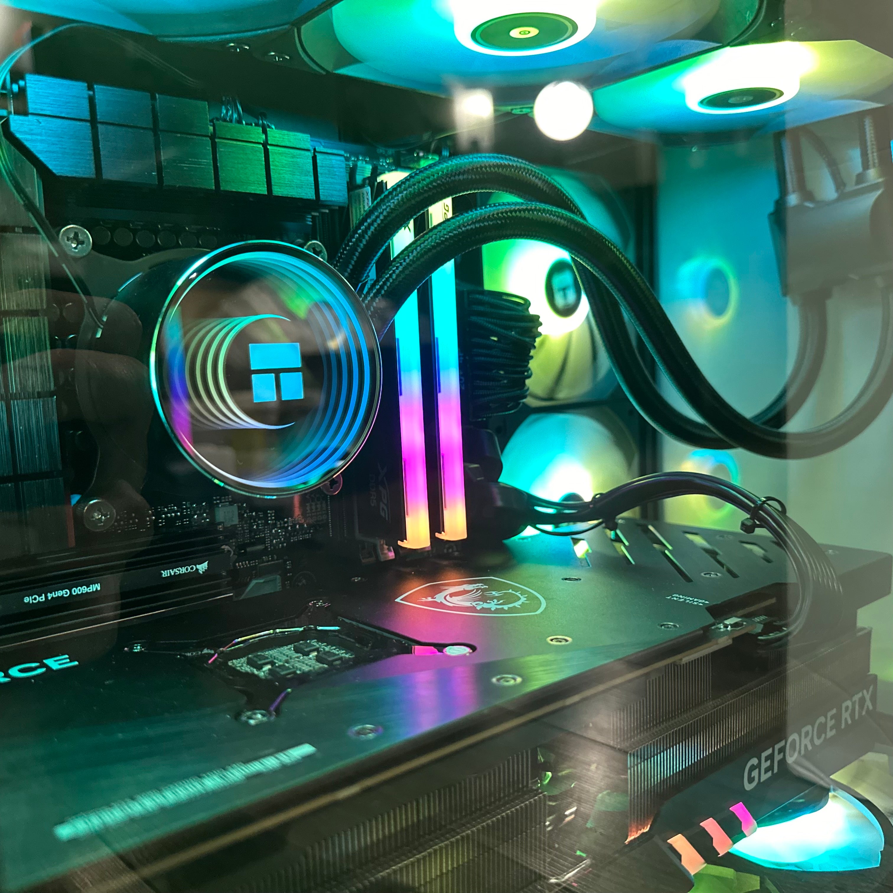 Top Tier Brand New 16-Core Gaming PC, ASUS TUF, Ryzen 9 7950x3D, RTX 4090/4070 Options, 32GB 6400mhz DDR5 Ram, 2TB NVME SSD, WIFI + BT