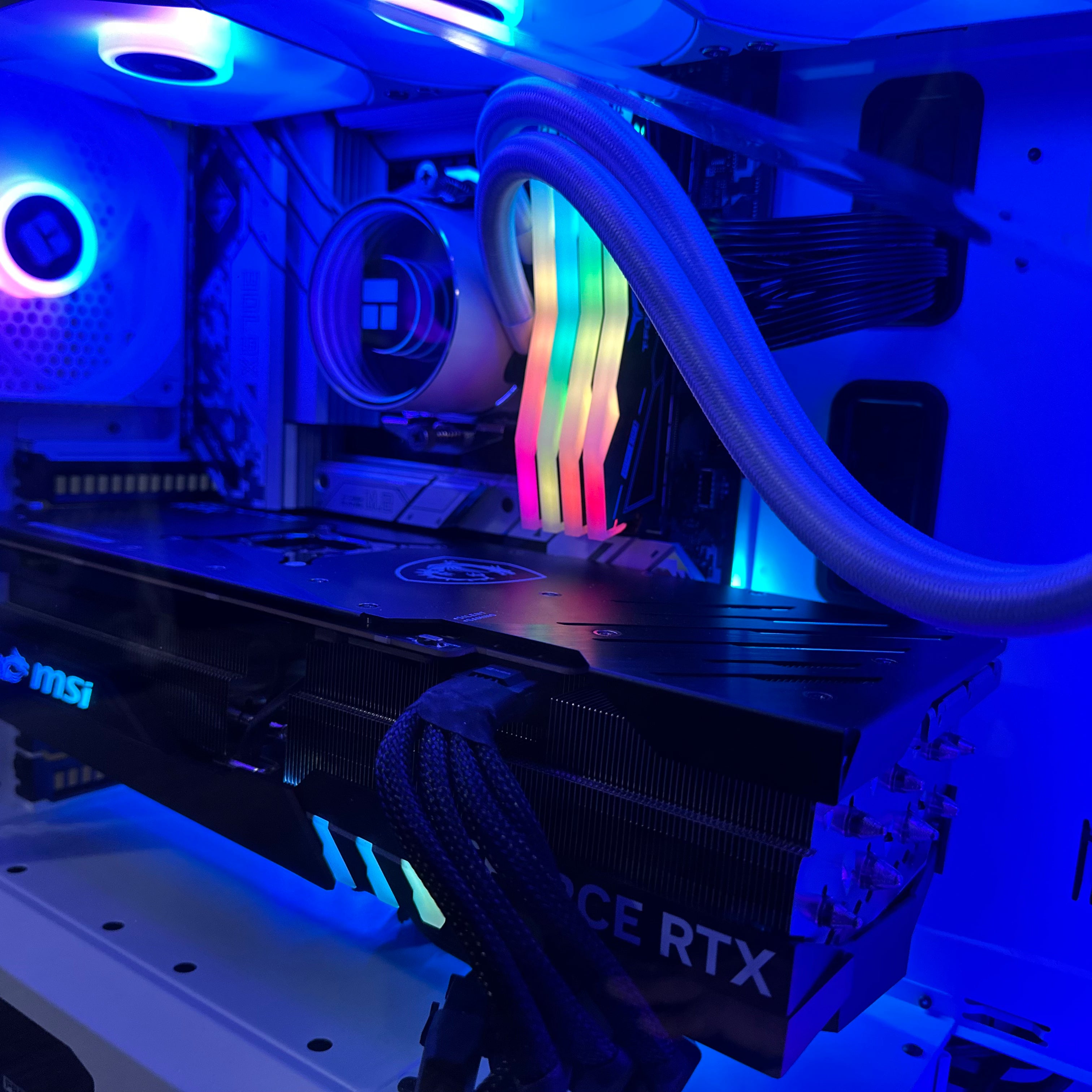 Top Tier Brand New High End 16-Core Gaming PC, Ryzen 9 7950x3D (Beats i9-14900K), RTX 4090 24GB Options, 64GB 6000mhz DDR5 RAM, 2TB NVME SSD, WIFI + BT