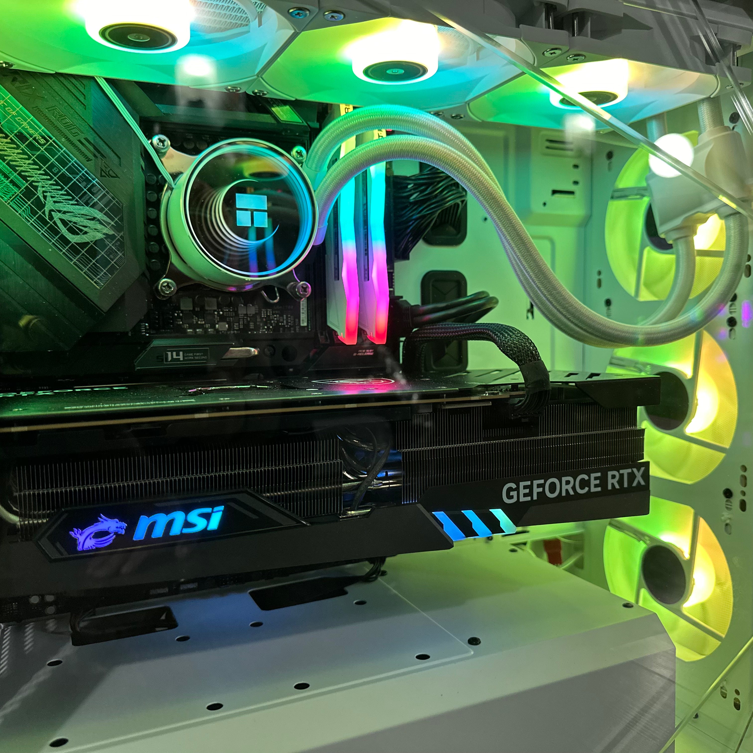 i9-13900KF Gaming PC | 24-Core | RTX 30/40/50 Series Options | 32GB DDR5 6400MHz | 2TB NVMe SSD | ASUS™ ROG | WIFI + BT | Brand New - Groovy Computers