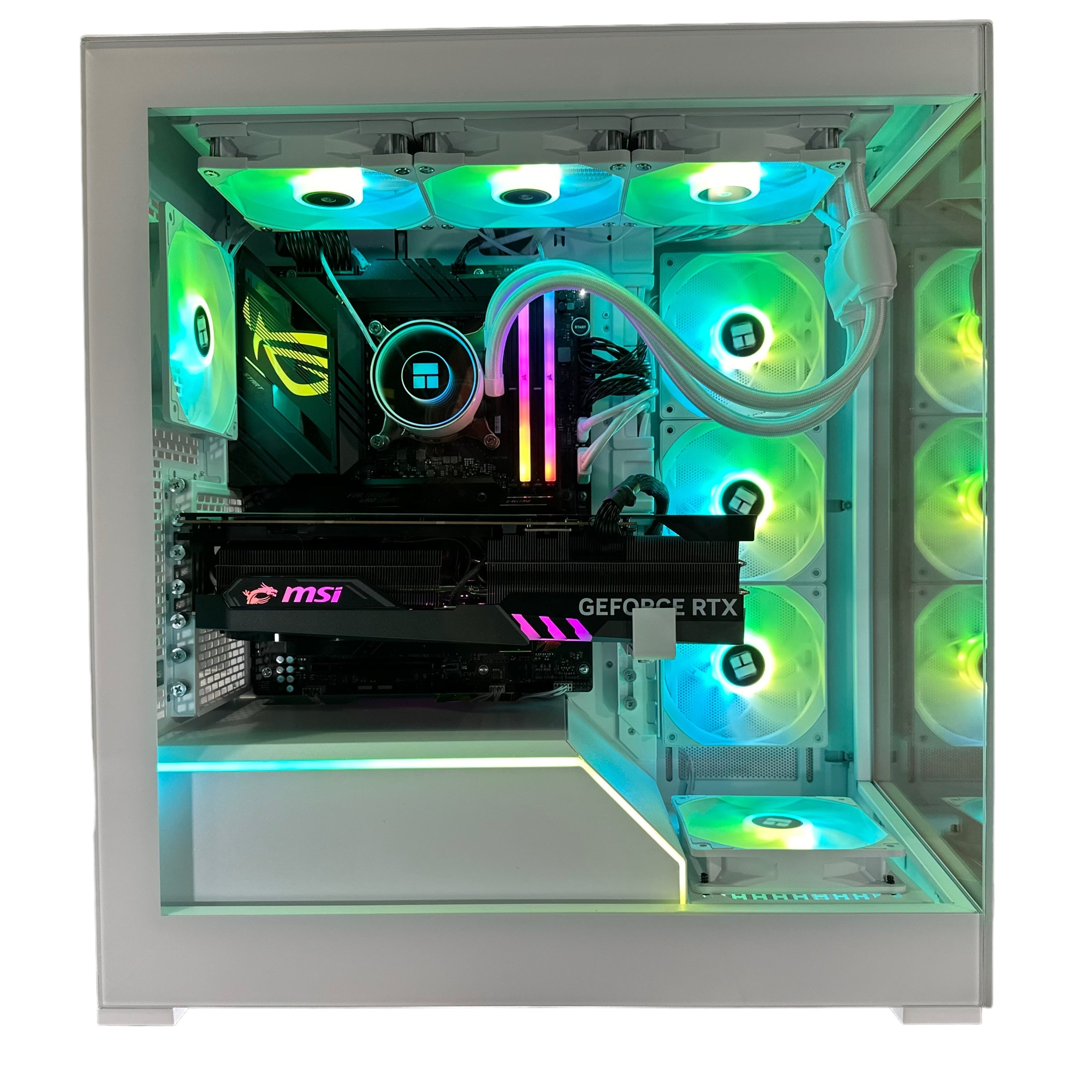 4K Top Tier Workstation i9-14900KF Gaming PC | 24-Core | RTX 5090 32GB | 64GB DDR5 6000MHz | 2TB GEN 4 NVME SSD | ASUS ROG™ | WIFI + BT | Brand New