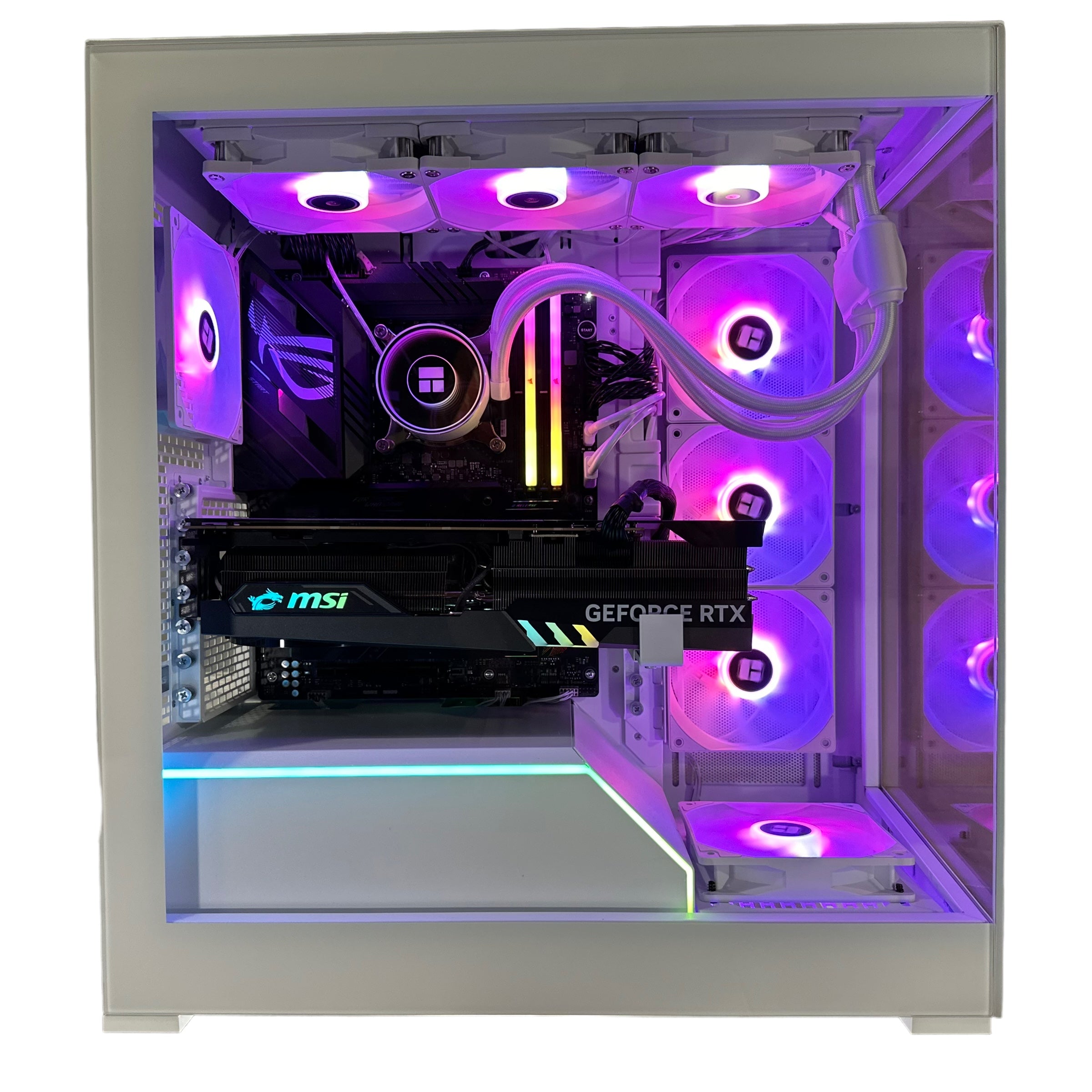 4K Top Tier Workstation i9-14900KF Gaming PC | 24-Core | RTX 5090 32GB | 64GB DDR5 6000MHz | 2TB GEN 4 NVME SSD | ASUS ROG™ | WIFI + BT | Brand New