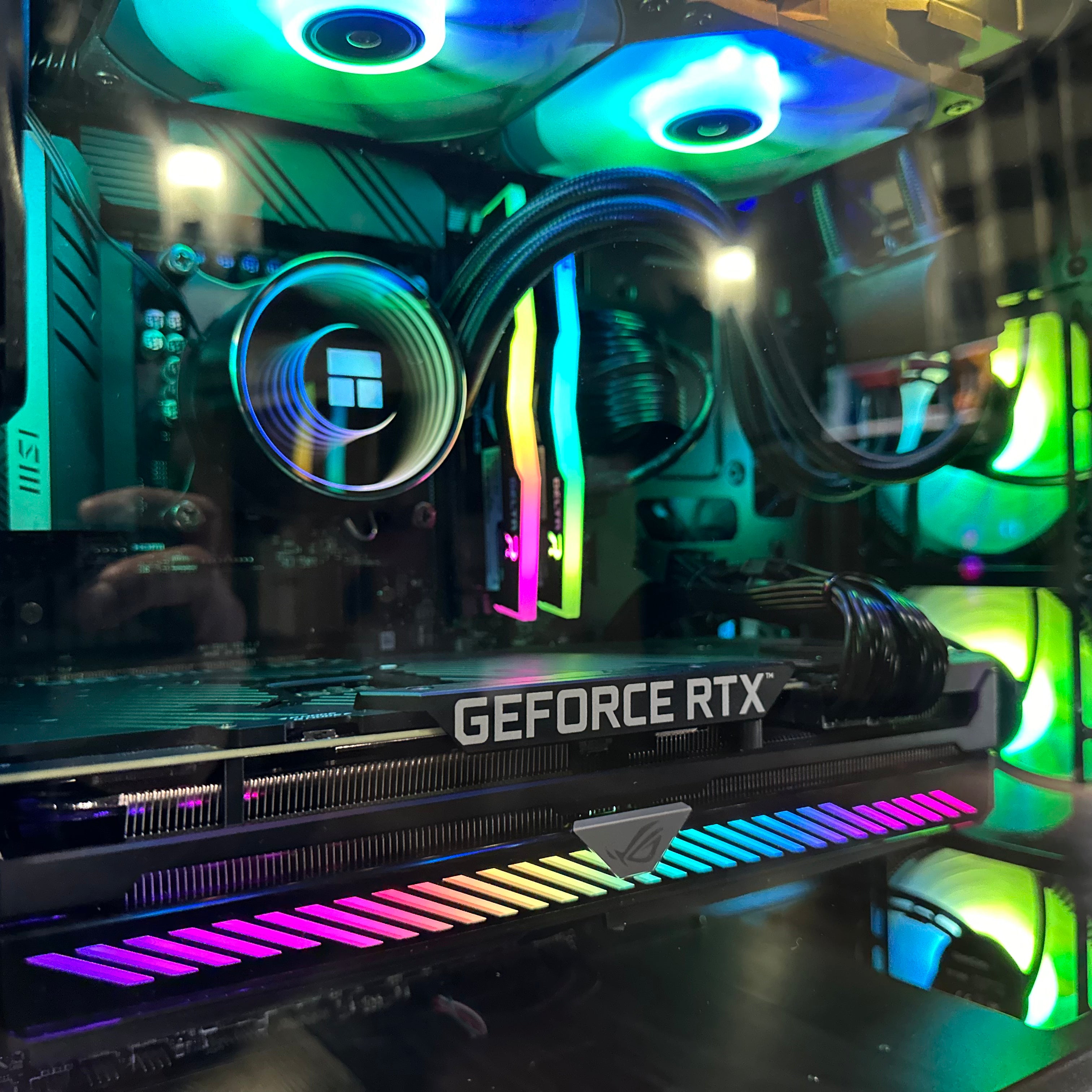 Brand New High-End 16-Core Gaming PC, i9-12900K, RTX 4070 / 4090 Options, 32GB 3600mhz DDR4 Ram, 1TB GEN 4 NVME SSD, 4TB HDD
