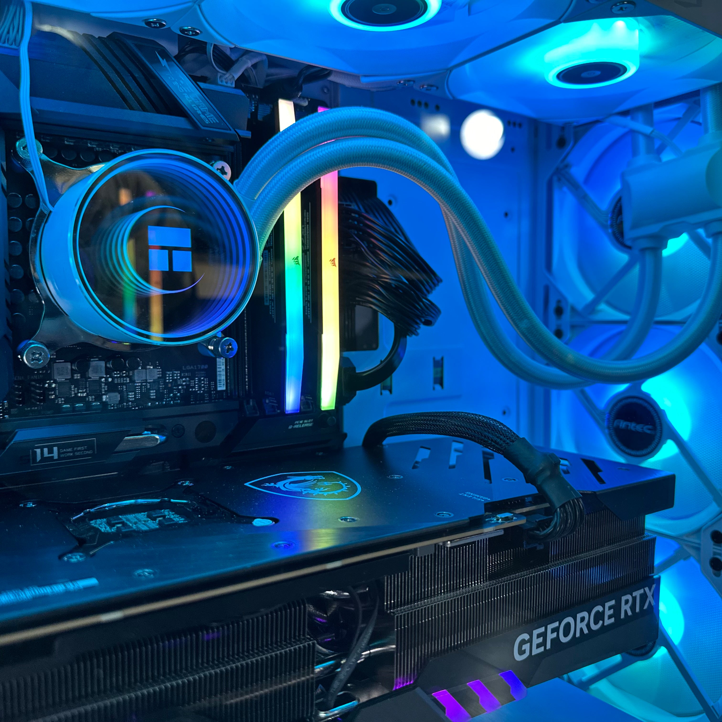 i9-14900K Gaming PC | 24-Core | RTX 30/40/50 Series Options | 64GB DDR5 6000MHz | 2TB NVMe SSD | ASUS™ ROG | WIFI + BT | Brand New