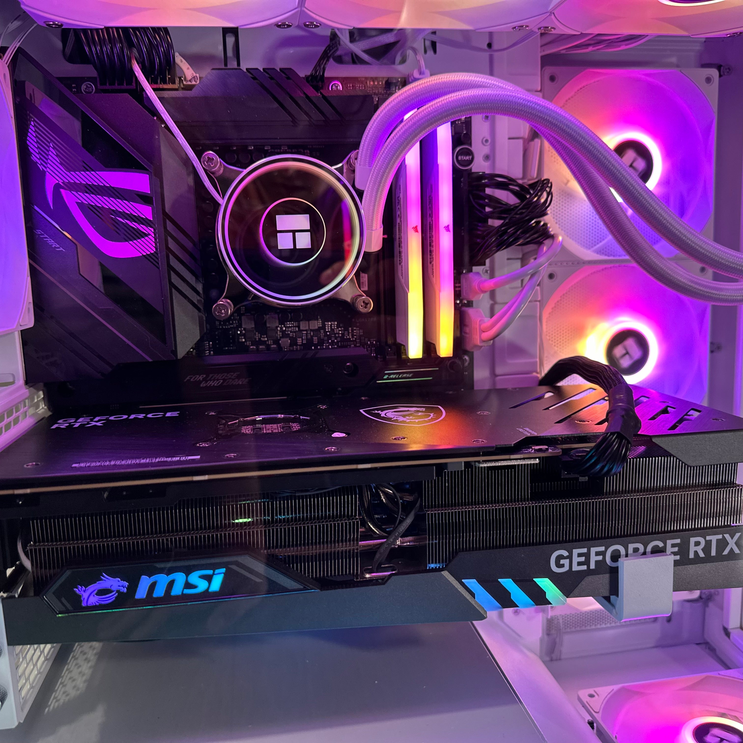 4K Top Tier Workstation i9-14900KF Gaming PC | 24-Core | RTX 5090 32GB | 64GB DDR5 6000MHz | 2TB GEN 4 NVME SSD | ASUS ROG™ | WIFI + BT | Brand New