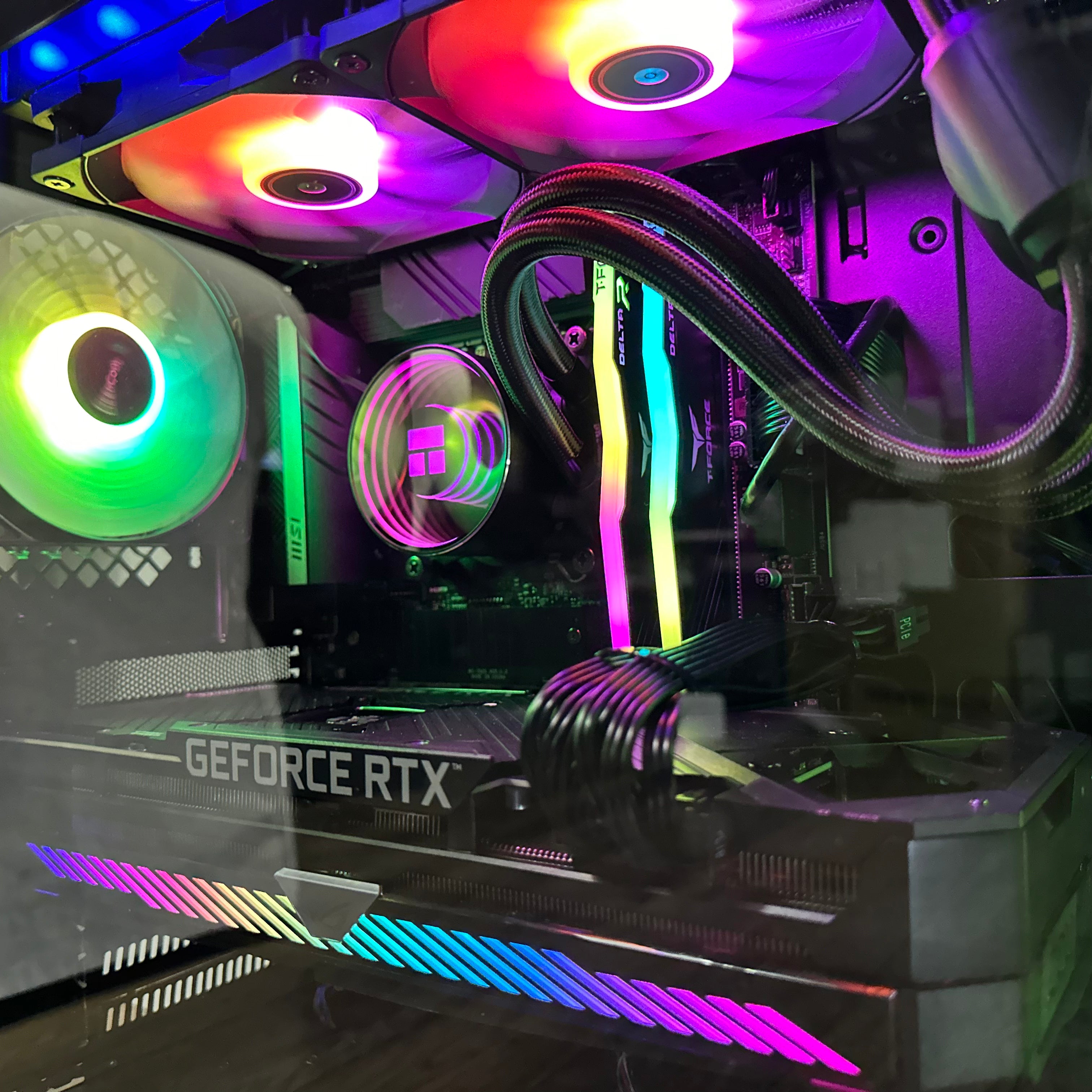 Brand New High-End 16-Core Gaming PC, i9-12900K, RTX 4070 / 4090 Options, 32GB 3600mhz DDR4 Ram, 1TB GEN 4 NVME SSD, 4TB HDD