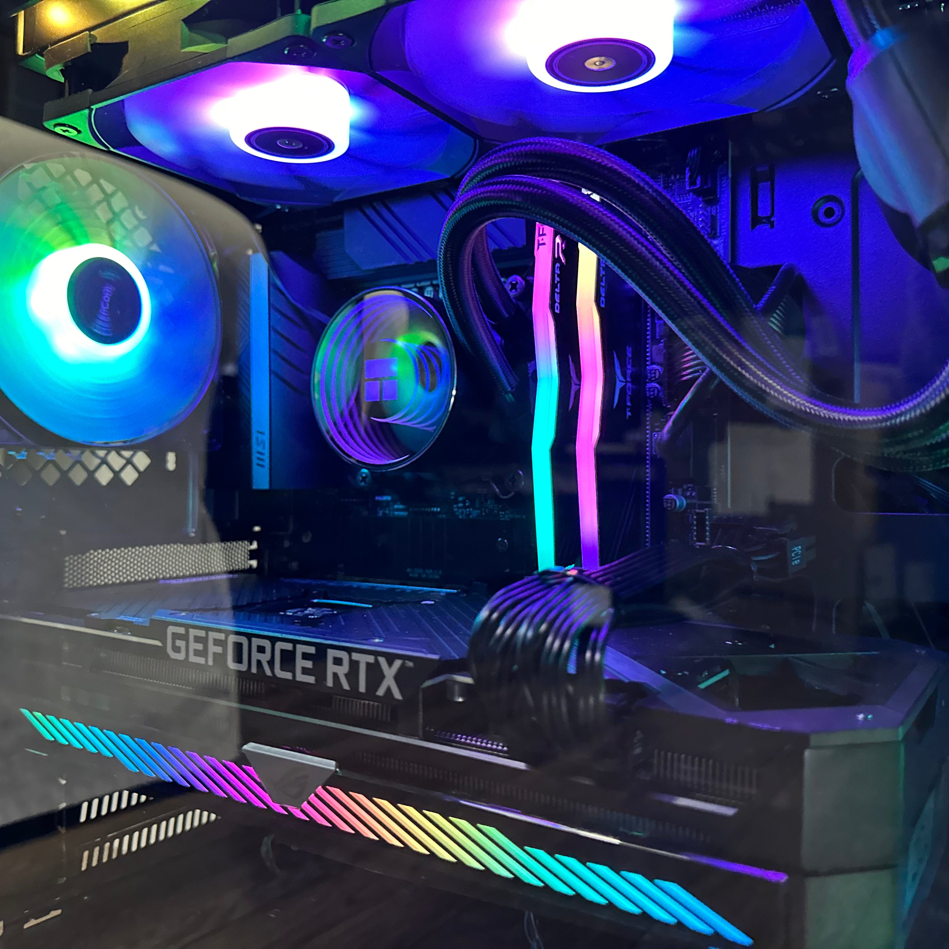 Brand New High-End 16-Core Gaming PC, i9-12900K, RTX 4070 / 4090 Options, 32GB 3600mhz DDR4 Ram, 1TB GEN 4 NVME SSD, 4TB HDD