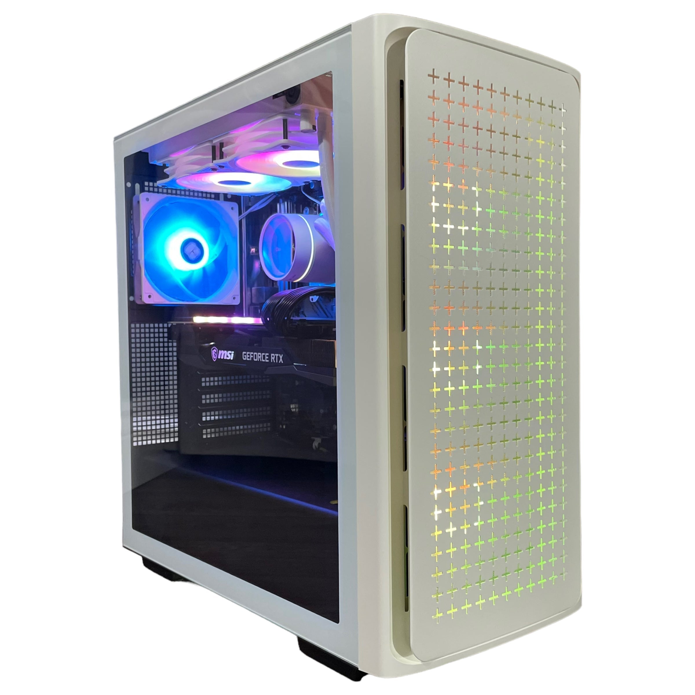 Brand New 8-Core High-End Gaming PC Ryzen 7 5700x (Better than i9-11900K), RTX 4070 Ti Options, 32GB 3200mhz DDR4 Ram, 1TB NVME SSD, WIFI + BT