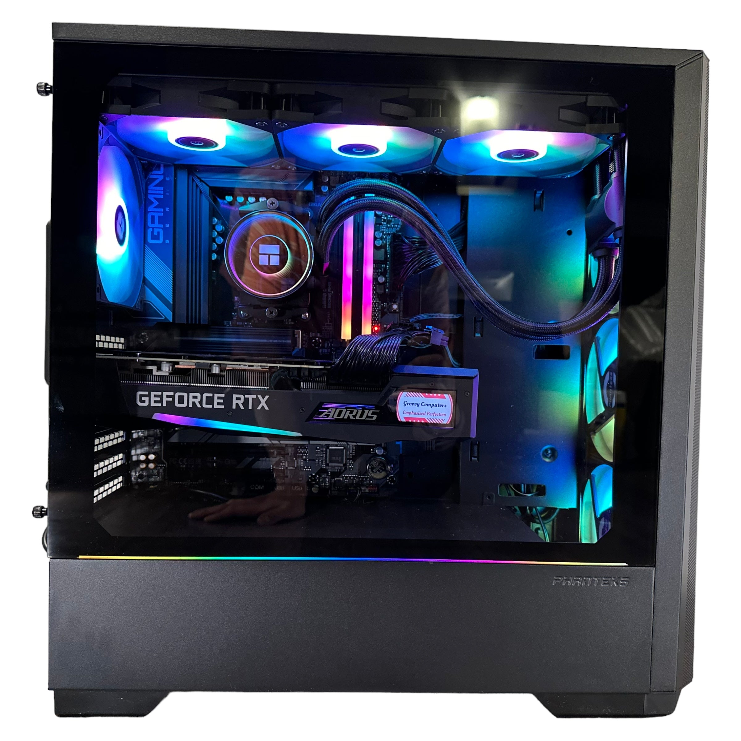 Brand New 12-Core High End Gaming PC, Aorus Ryzen 9 7900x, RTX 4070 / 4090 Options, 32GB 6400mhz DDR5 Ram, 2TB GEN 4 NVME SSD, WIFI + BT