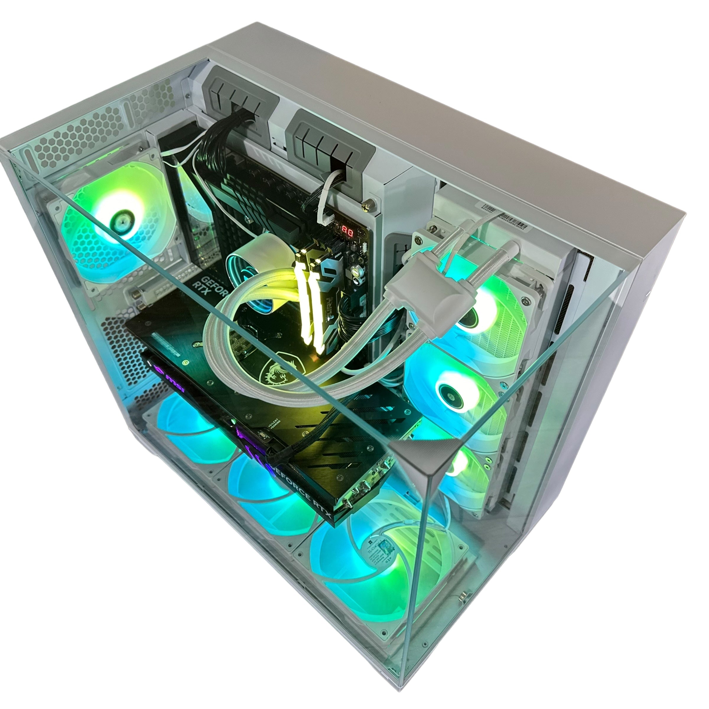 Top Tier Brand New High End 24-Core Gaming PC, ASUS ROG Maximus Hero, i9-14900K, RTX 4090 24GB, 64GB 6000mhz DDR5 RAM, 4TB NVME SSD, 8TB HDD (Options), WIFI + BT