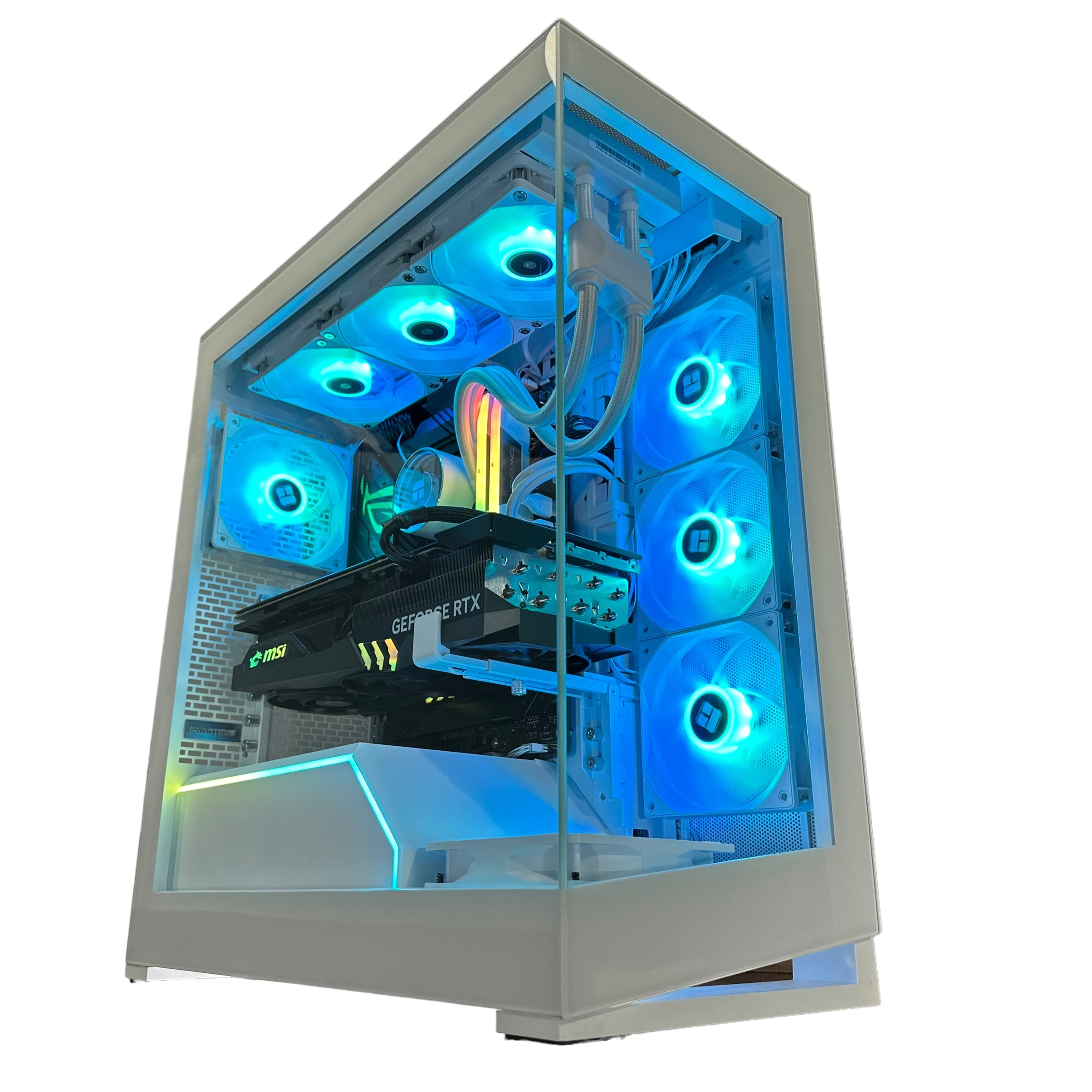 4K Top Tier Workstation i9-14900KF Gaming PC | 24-Core | RTX 5090 32GB | 64GB DDR5 6000MHz | 2TB GEN 4 NVME SSD | ASUS ROG™ | WIFI + BT | Brand New