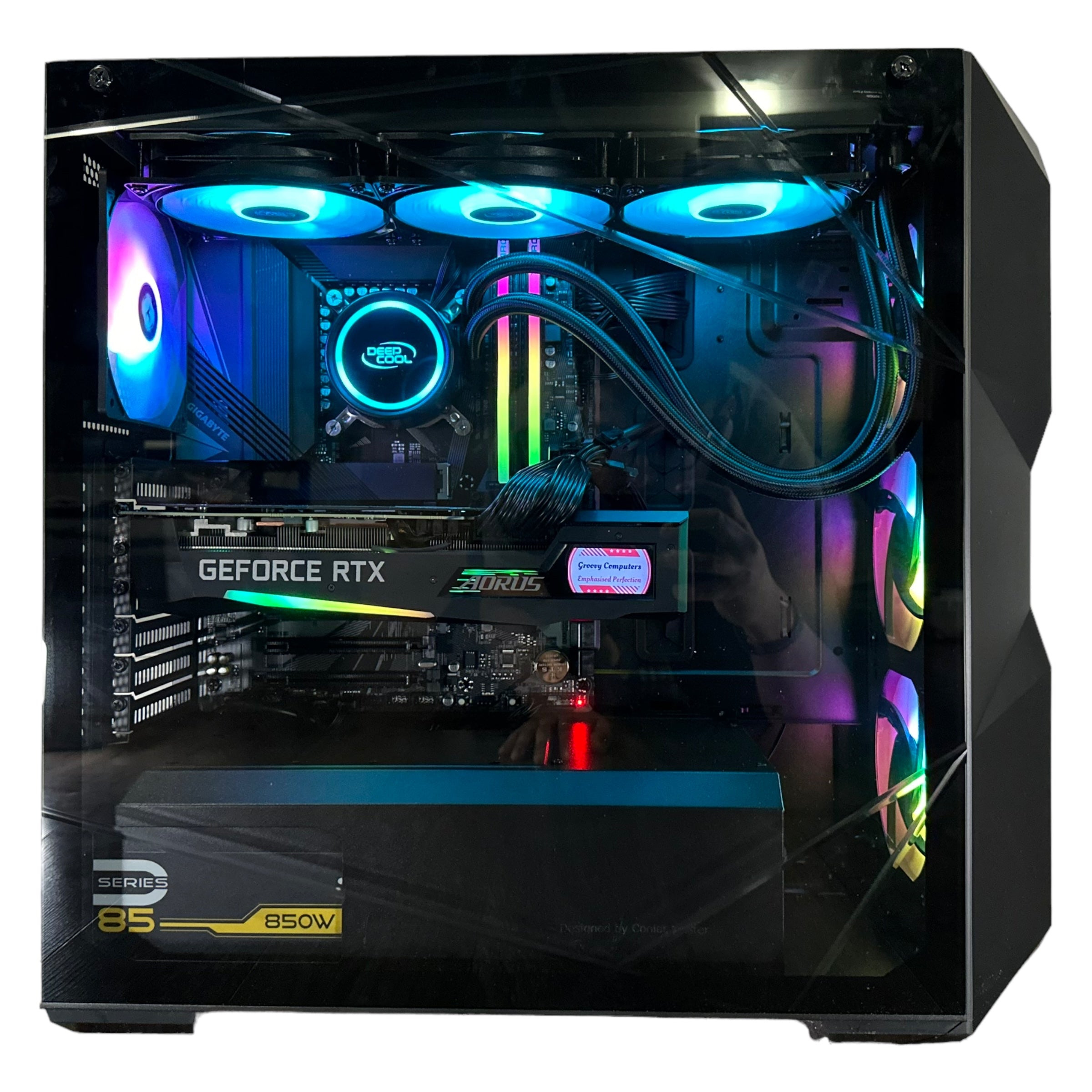 Brand New High End 12-Core Gaming PC, i7-12700K (Better than i9-11900K), RTX 4070/4090 Options, 32GB 3600mhz DDR4 Ram, 2TB NVME SSD