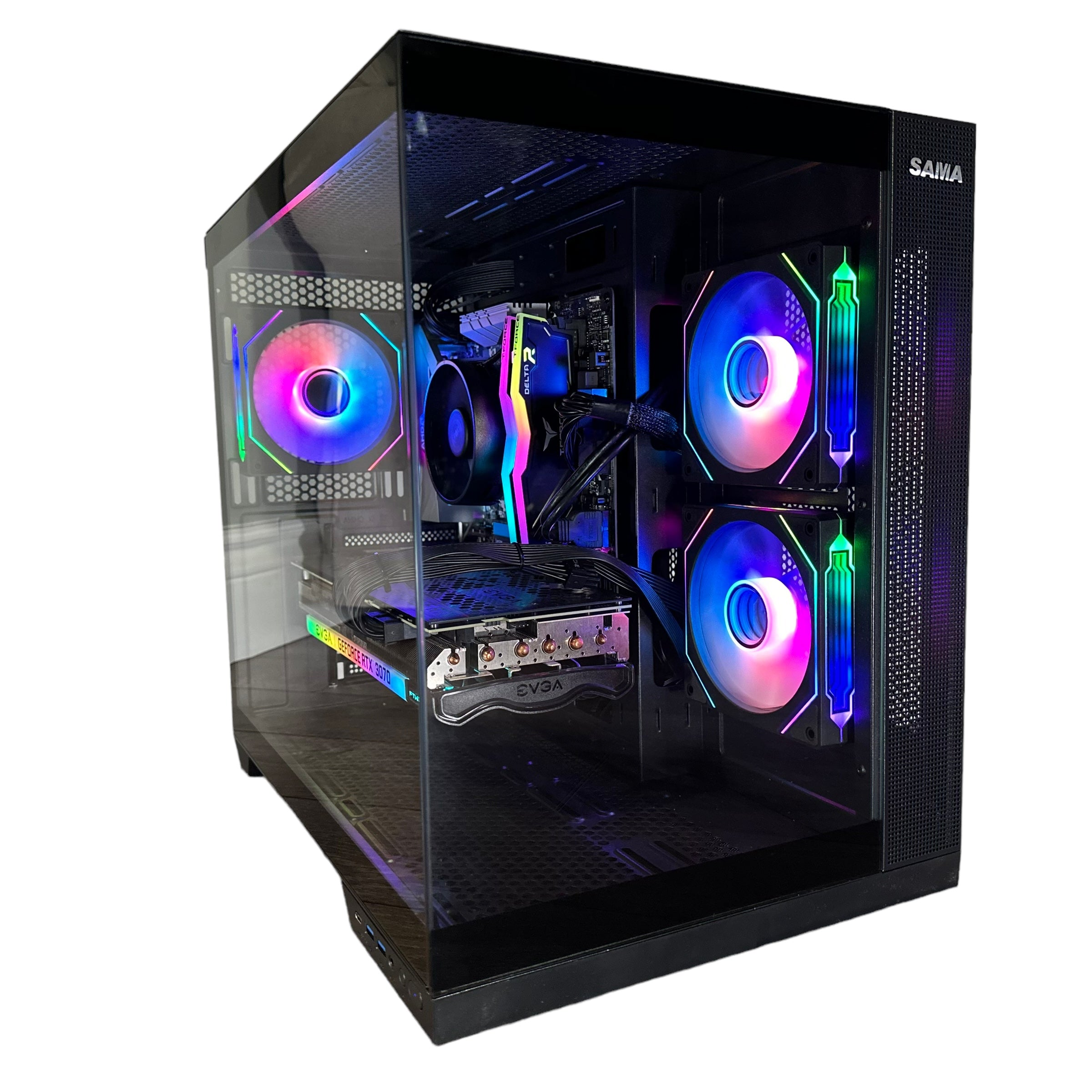 1080p Value Ryzen 5 5500 Gaming PC | 6-Core | RX 6600 8GB | 16GB RAM | 1TB NVMe SSD | STEEL LEGEND™ | Brand New