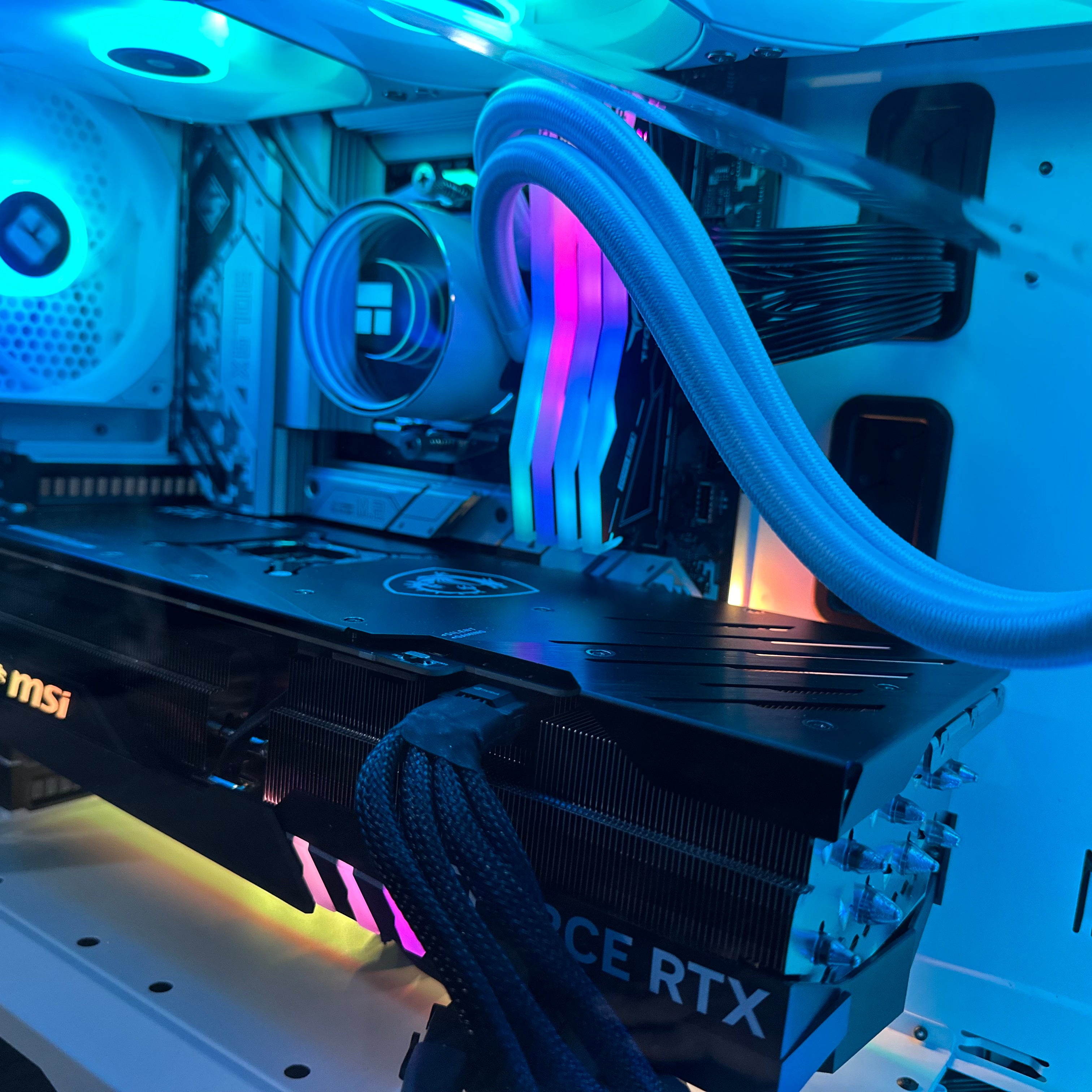 Top Tier Brand New High End 16-Core Gaming PC, Ryzen 9 7950x3D (Beats i9-14900K), RTX 4090 24GB Options, 64GB 6000mhz DDR5 RAM, 2TB NVME SSD, WIFI + BT