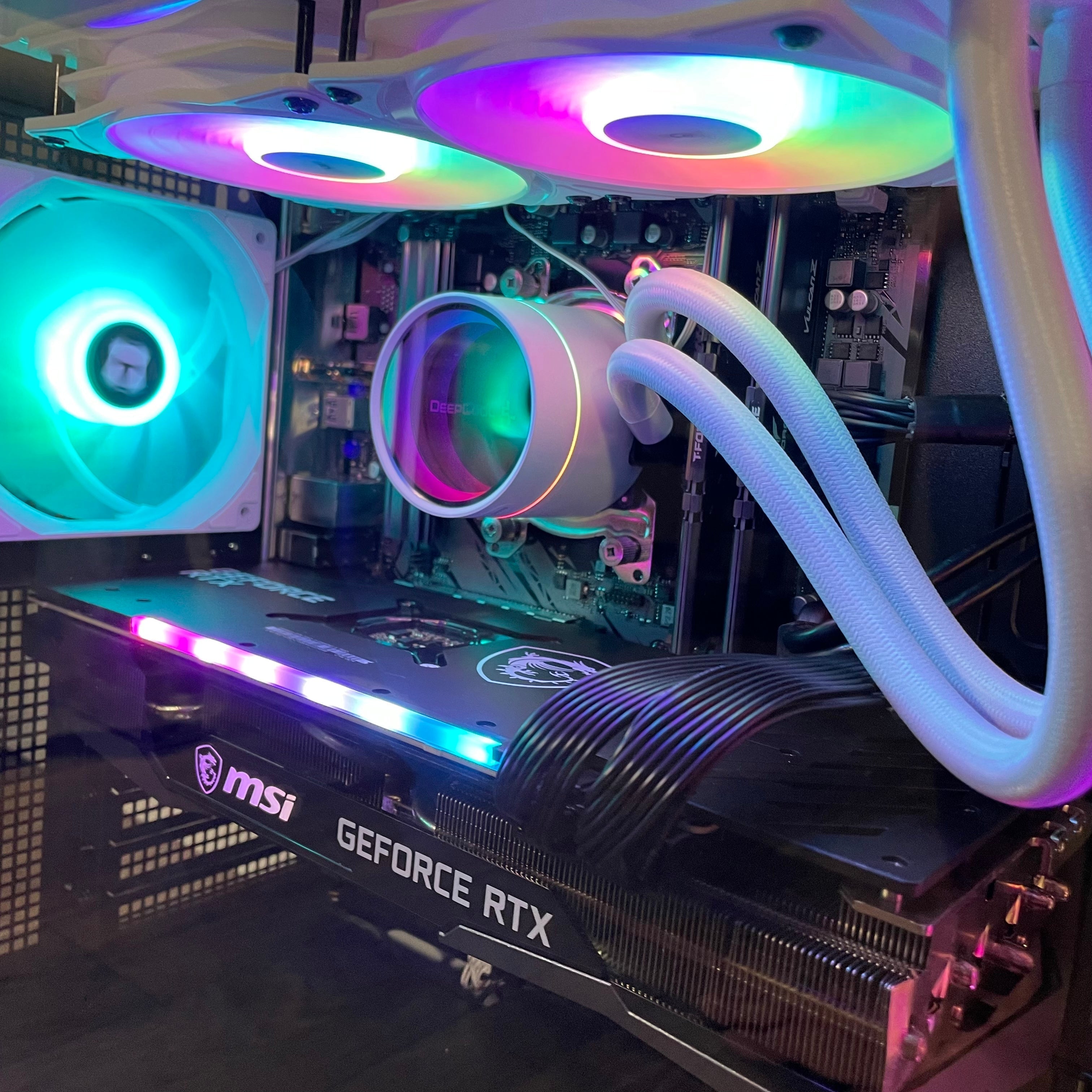 Brand New 8-Core High-End Gaming PC Ryzen 7 5700x (Better than i9-11900K), RTX 4070 Ti Options, 32GB 3200mhz DDR4 Ram, 1TB NVME SSD, WIFI + BT