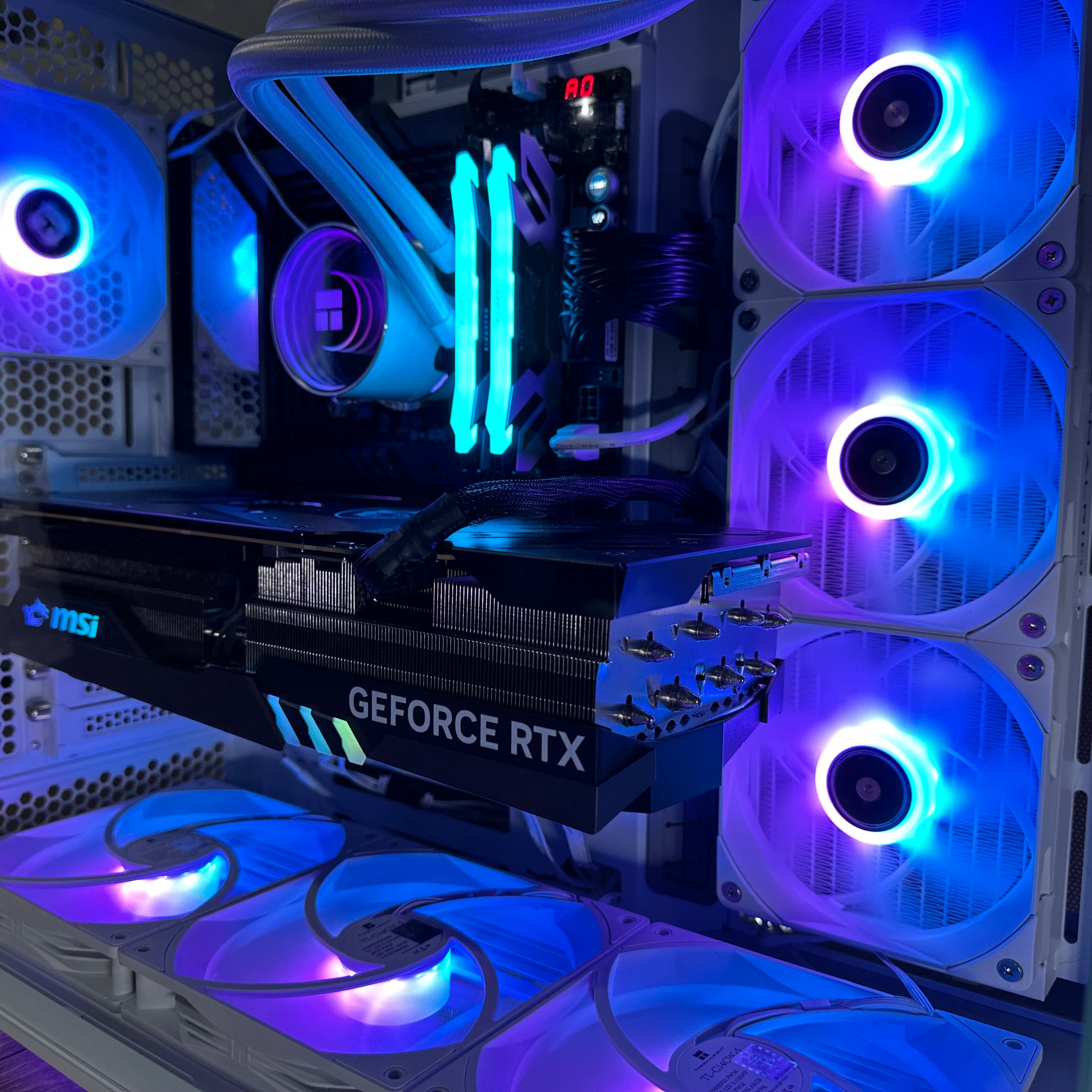 Top Tier Brand New High End 24-Core Gaming PC, ASUS ROG Maximus Hero, i9-14900K, RTX 4090 24GB, 64GB 6000mhz DDR5 RAM, 4TB NVME SSD, 8TB HDD (Options), WIFI + BT
