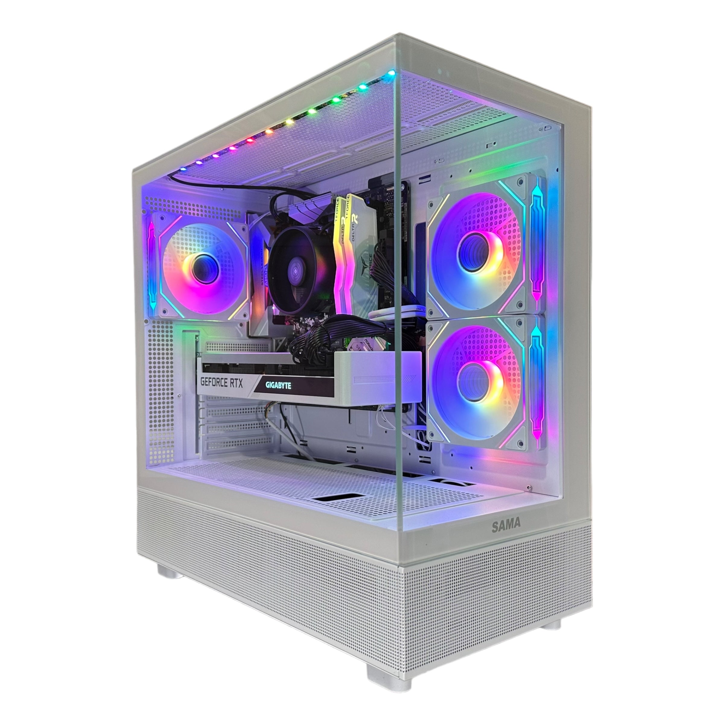 Ryzen 5 5600 Gaming PC | 6-Core | RTX 30/40/50 Series Options | 16GB RAM | 1TB NVMe SSD | STEEL LEGEND™ | Brand New - Groovy Computers