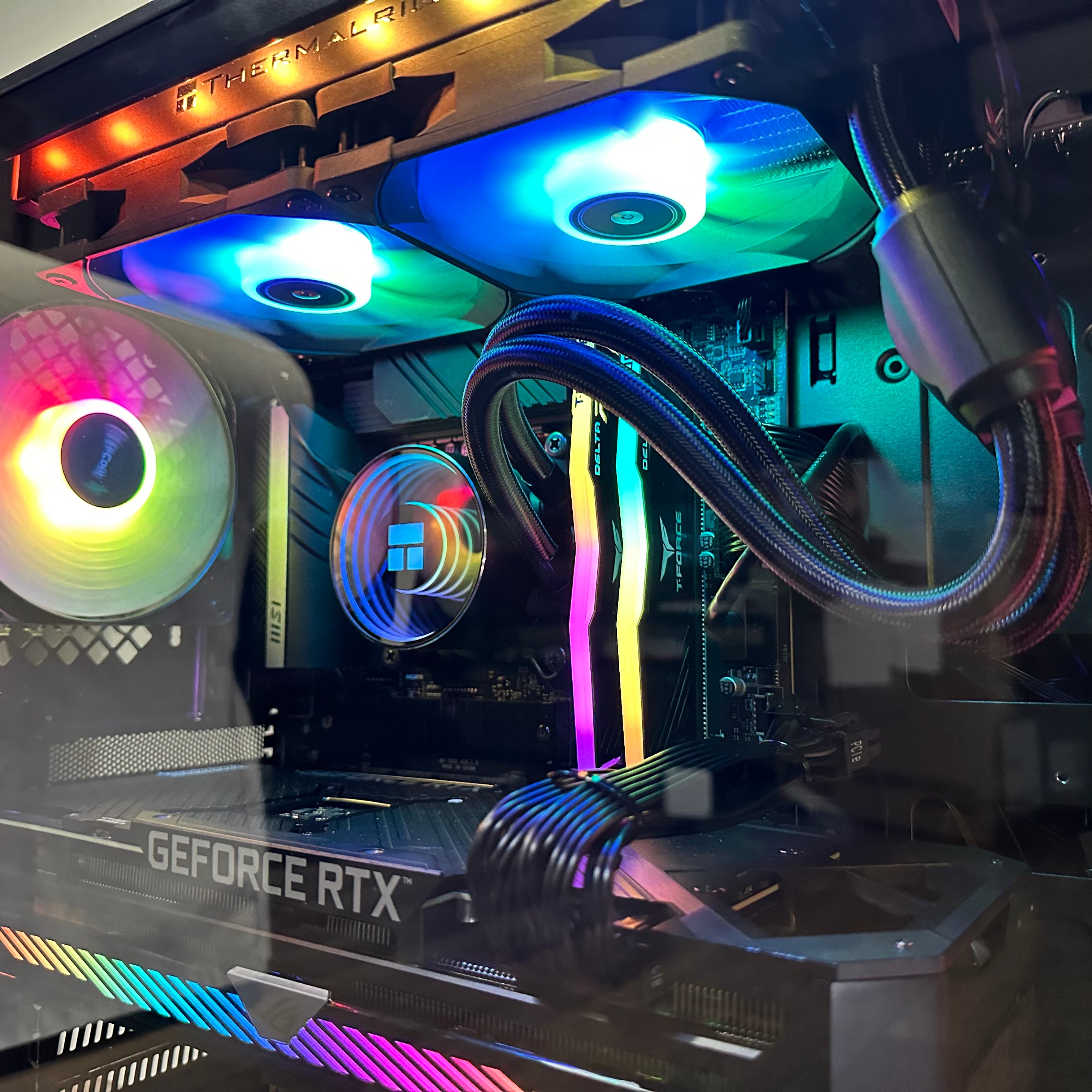 Brand New High-End 16-Core Gaming PC, i9-12900K, RTX 4070 / 4090 Options, 32GB 3600mhz DDR4 Ram, 1TB GEN 4 NVME SSD, 4TB HDD