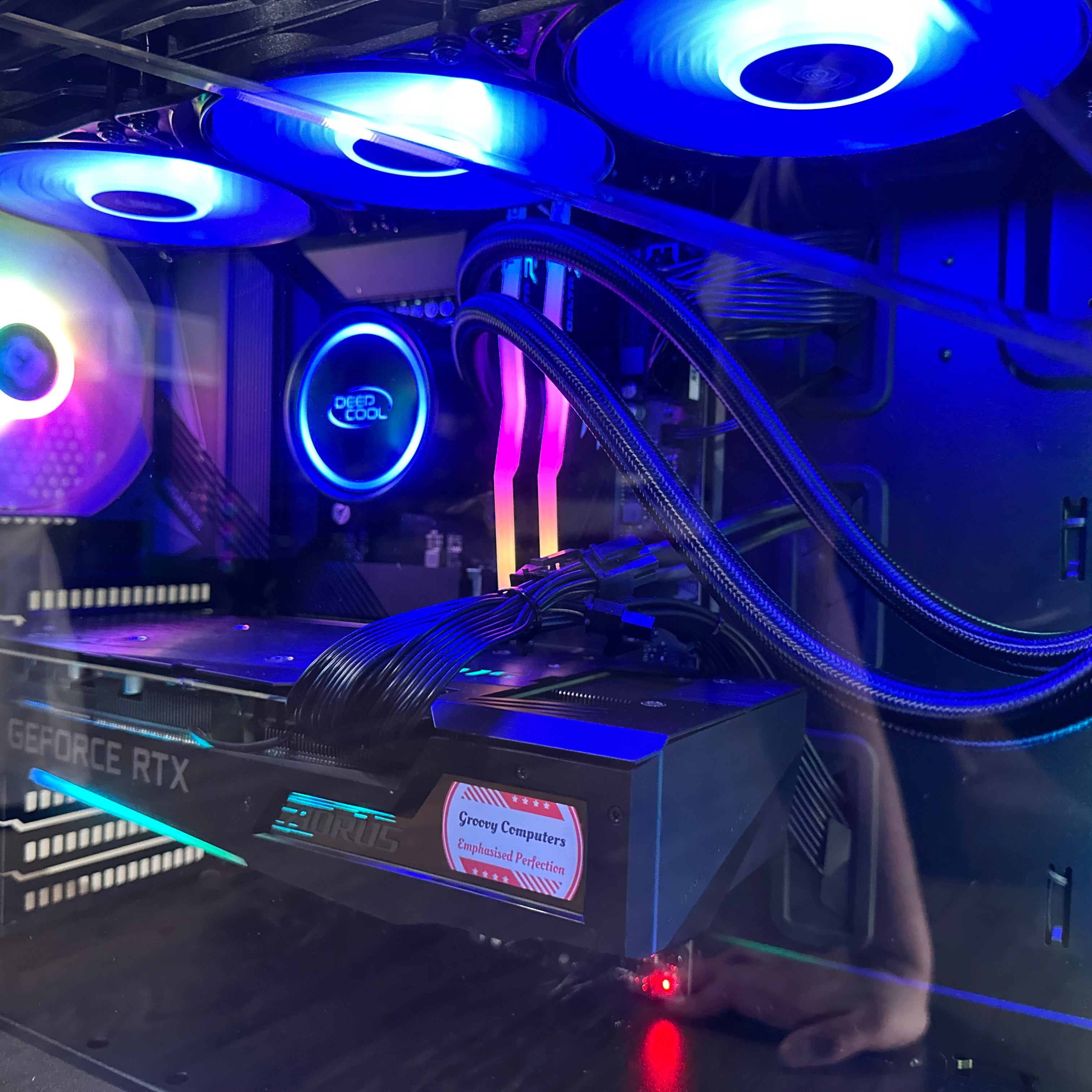 Brand New High End 12-Core Gaming PC, i7-12700K (Better than i9-11900K), RTX 4070/4090 Options, 32GB 3600mhz DDR4 Ram, 2TB NVME SSD
