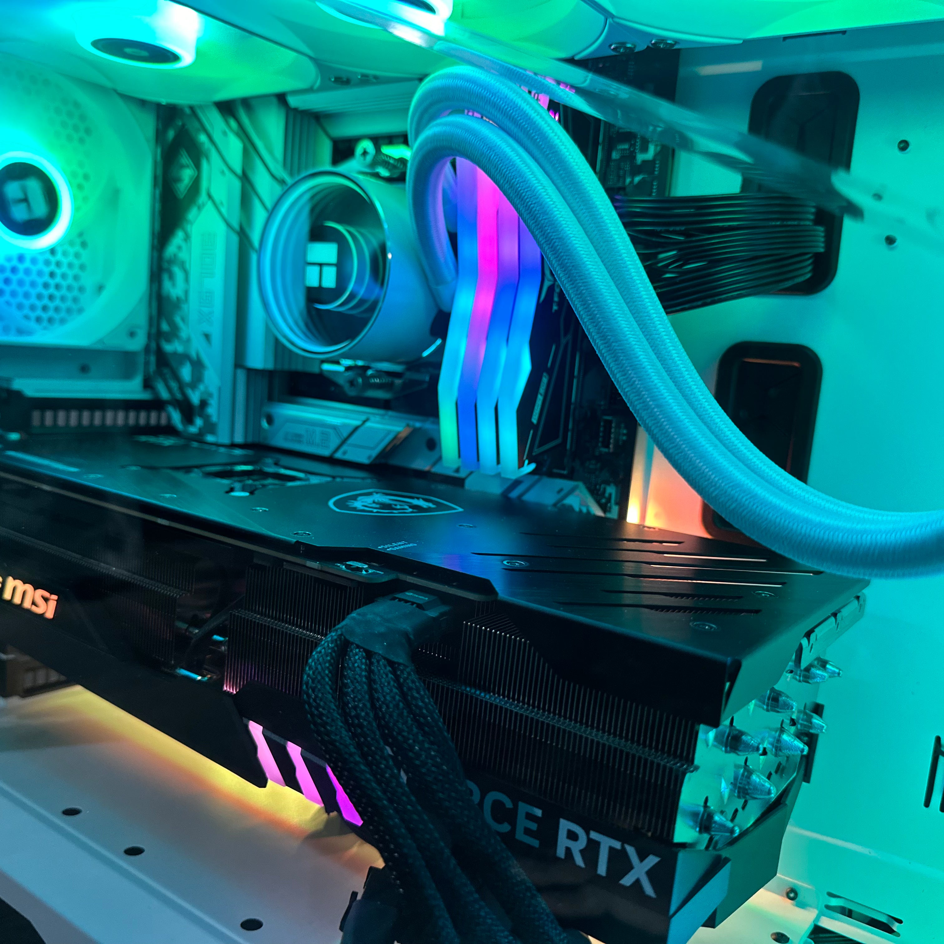 Top Tier Brand New High End 16-Core Gaming PC, Ryzen 9 7950x3D (Beats i9-14900K), RTX 4090 24GB Options, 64GB 6000mhz DDR5 RAM, 2TB NVME SSD, WIFI + BT