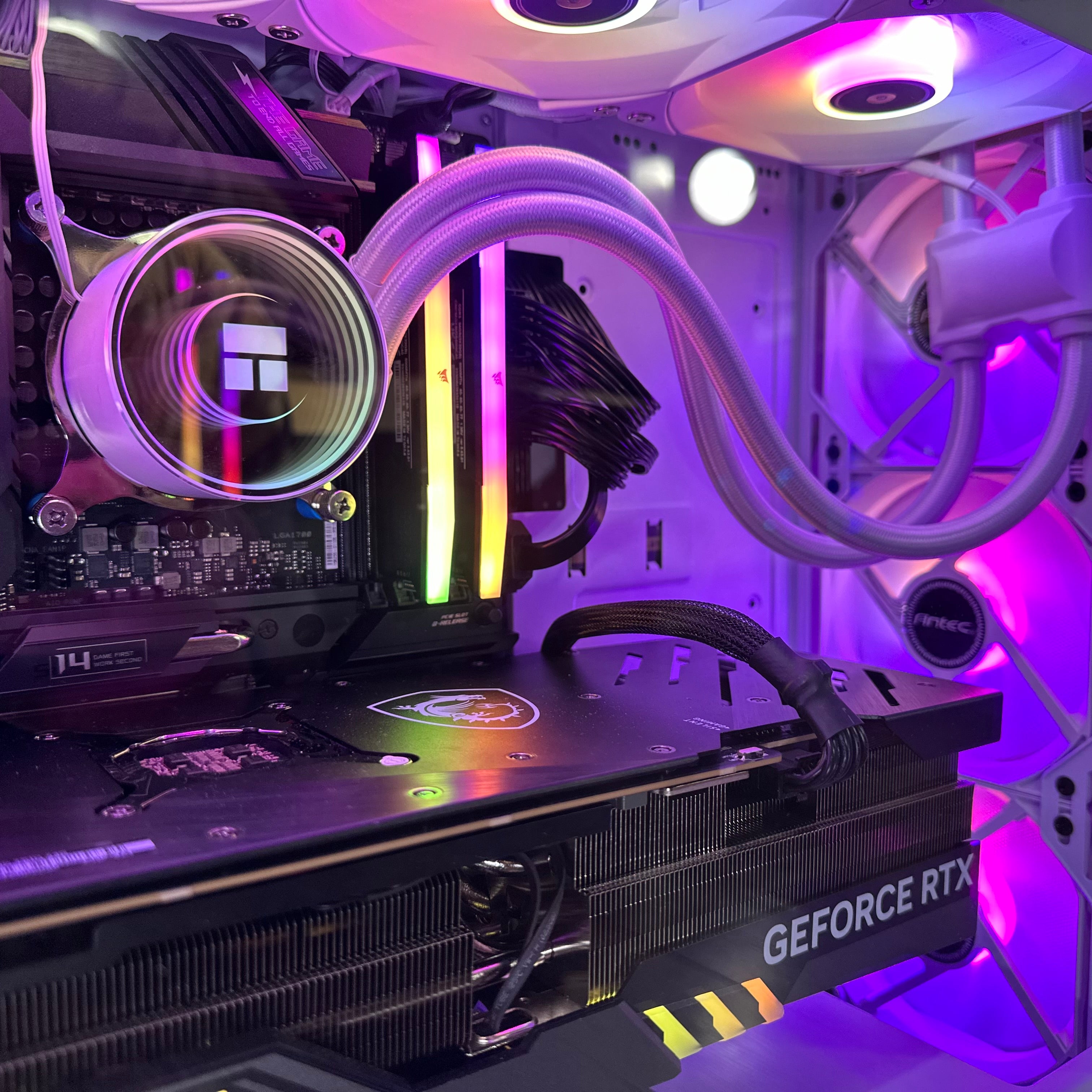 i9-14900K Gaming PC | 24-Core | RTX 30/40/50 Series Options | 64GB DDR5 6000MHz | 2TB NVMe SSD | ASUS™ ROG | WIFI + BT | Brand New