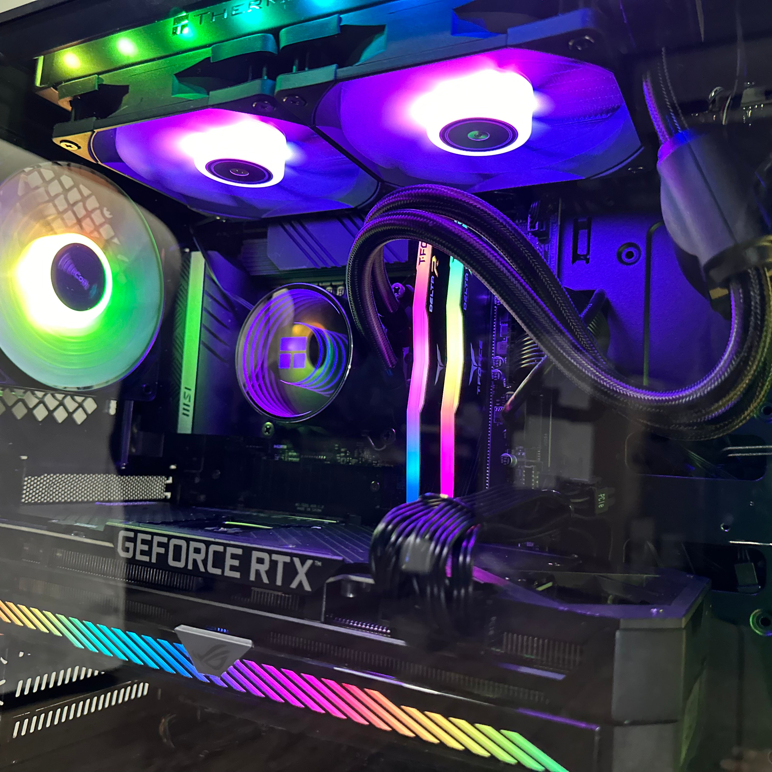 Brand New High-End 16-Core Gaming PC, i9-12900K, RTX 4070 / 4090 Options, 32GB 3600mhz DDR4 Ram, 1TB GEN 4 NVME SSD, 4TB HDD