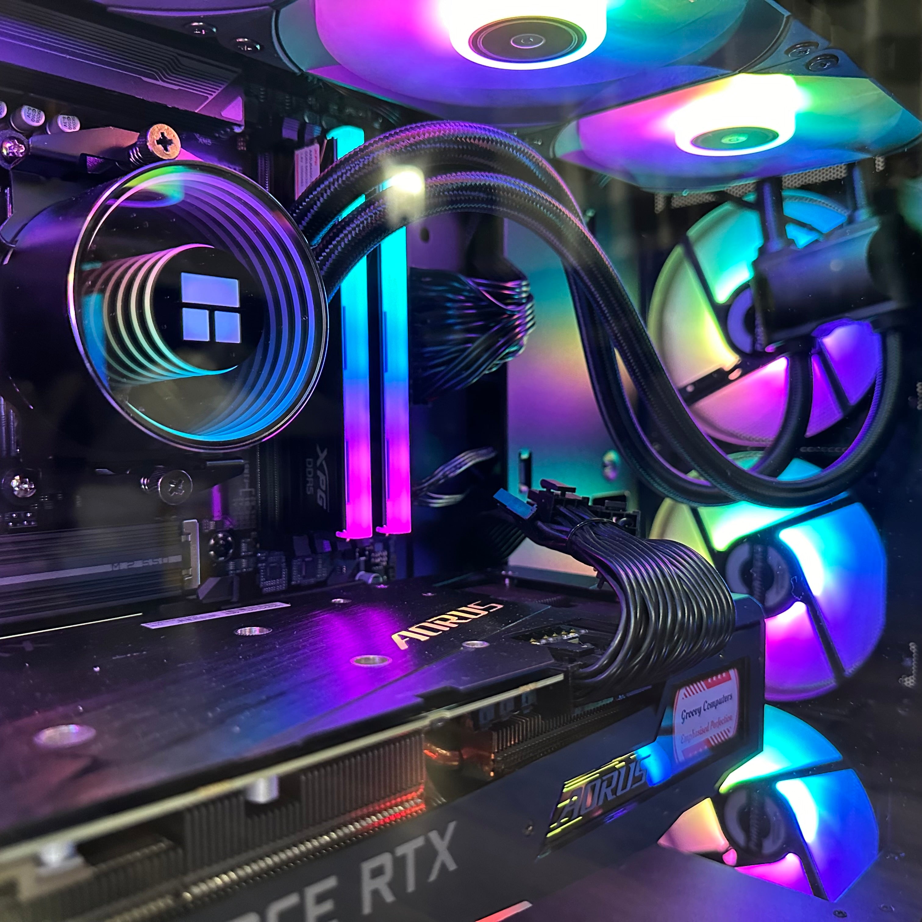 Brand New 12-Core High End Gaming PC, Aorus Ryzen 9 7900x, RTX 4070 / 4090 Options, 32GB 6400mhz DDR5 Ram, 2TB GEN 4 NVME SSD, WIFI + BT