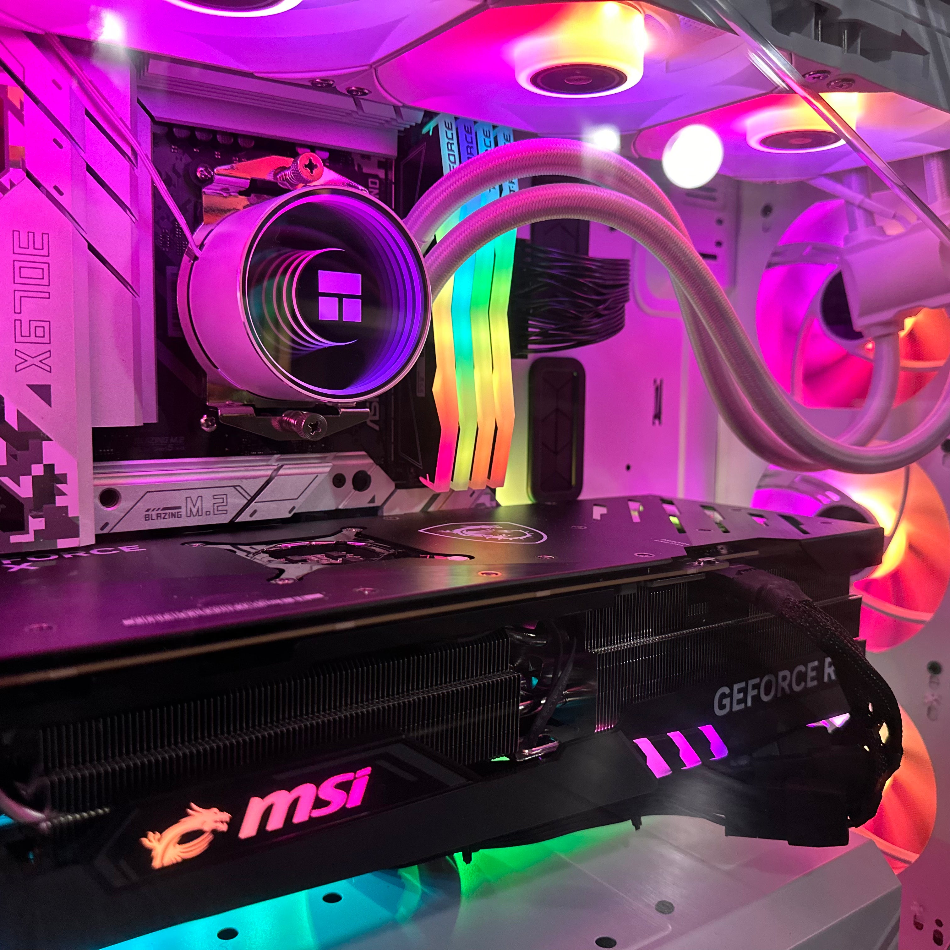 Top Tier Brand New High End 16-Core Gaming PC, Ryzen 9 7950x3D (Beats i9-14900K), RTX 4090 24GB Options, 64GB 6000mhz DDR5 RAM, 2TB NVME SSD, WIFI + BT