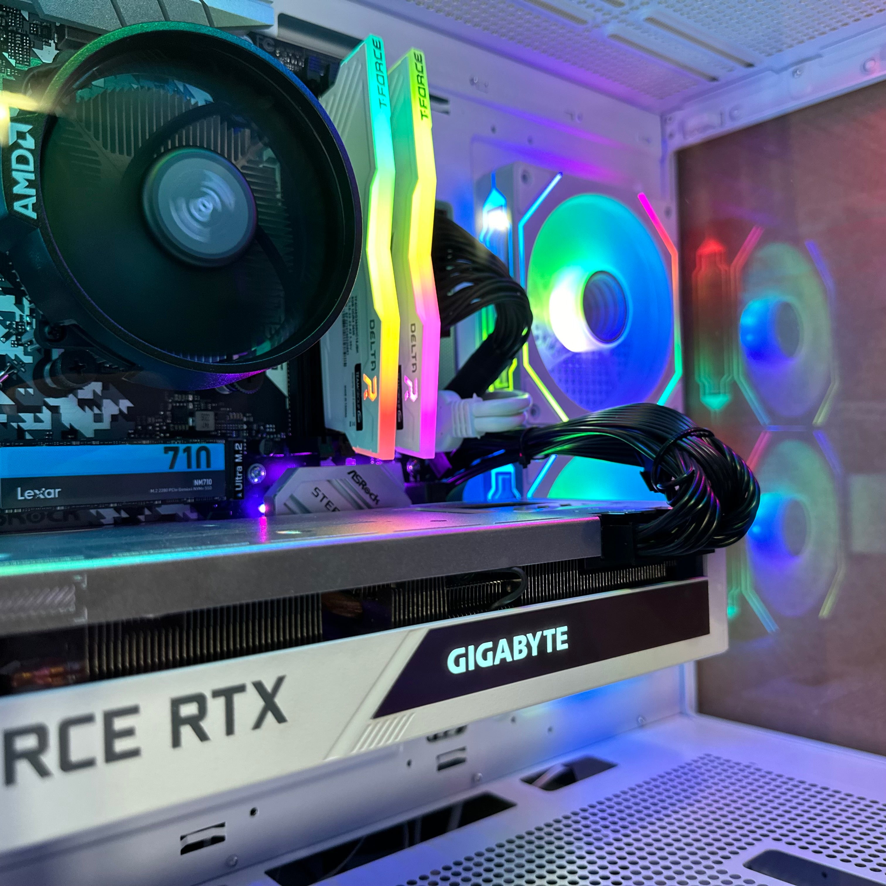 Ryzen 7 5700 Gaming PC | 8-Core | RTX 30/40/50 Series Options | 16GB RAM | 1TB NVMe SSD | STEEL LEGEND™ | Brand New