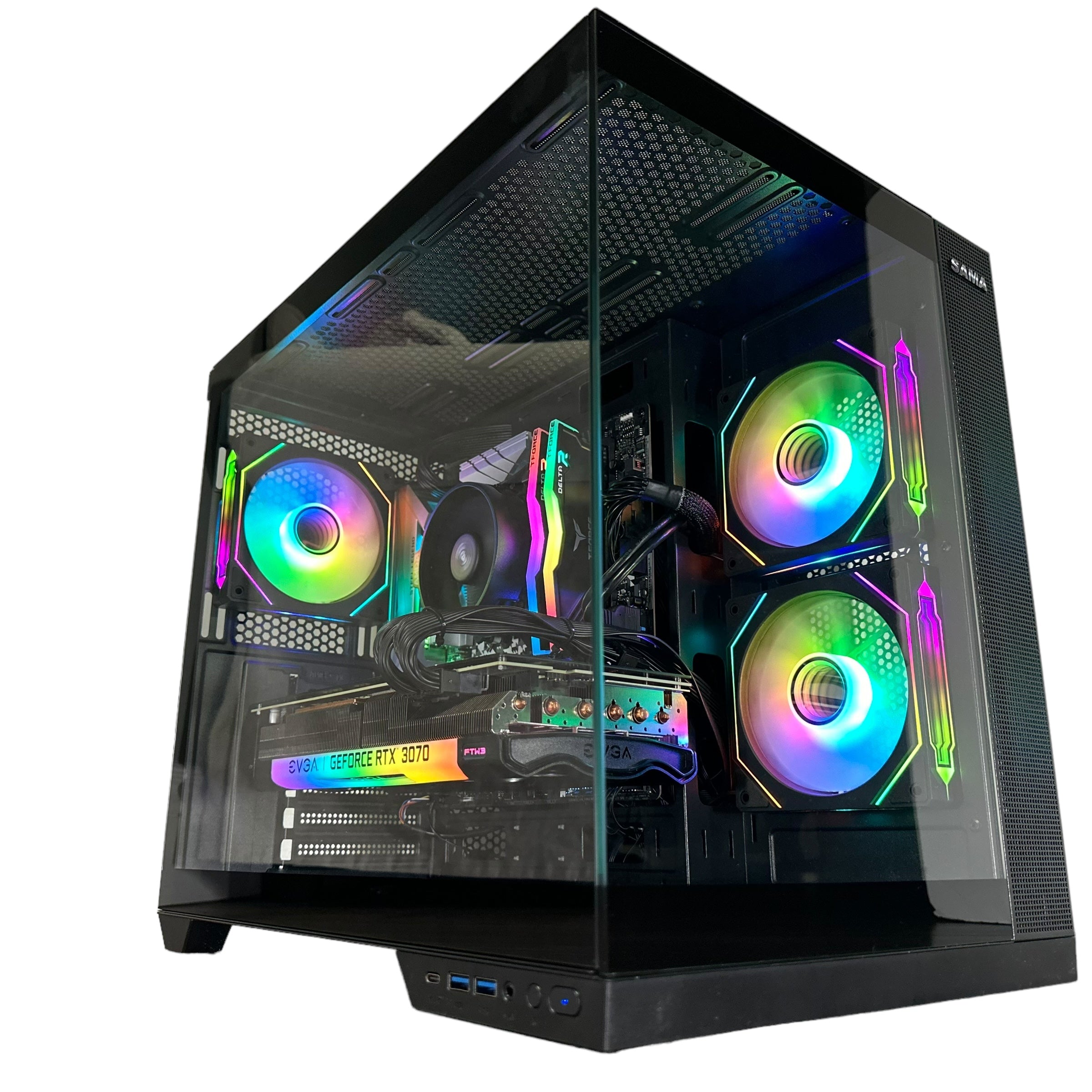 Ryzen 5 5500 Gaming PC | 6-Core | RTX 30/40/50 Series Options | 16GB RAM | 1TB NVMe SSD | STEEL LEGEND™ | Brand New - Groovy Computers