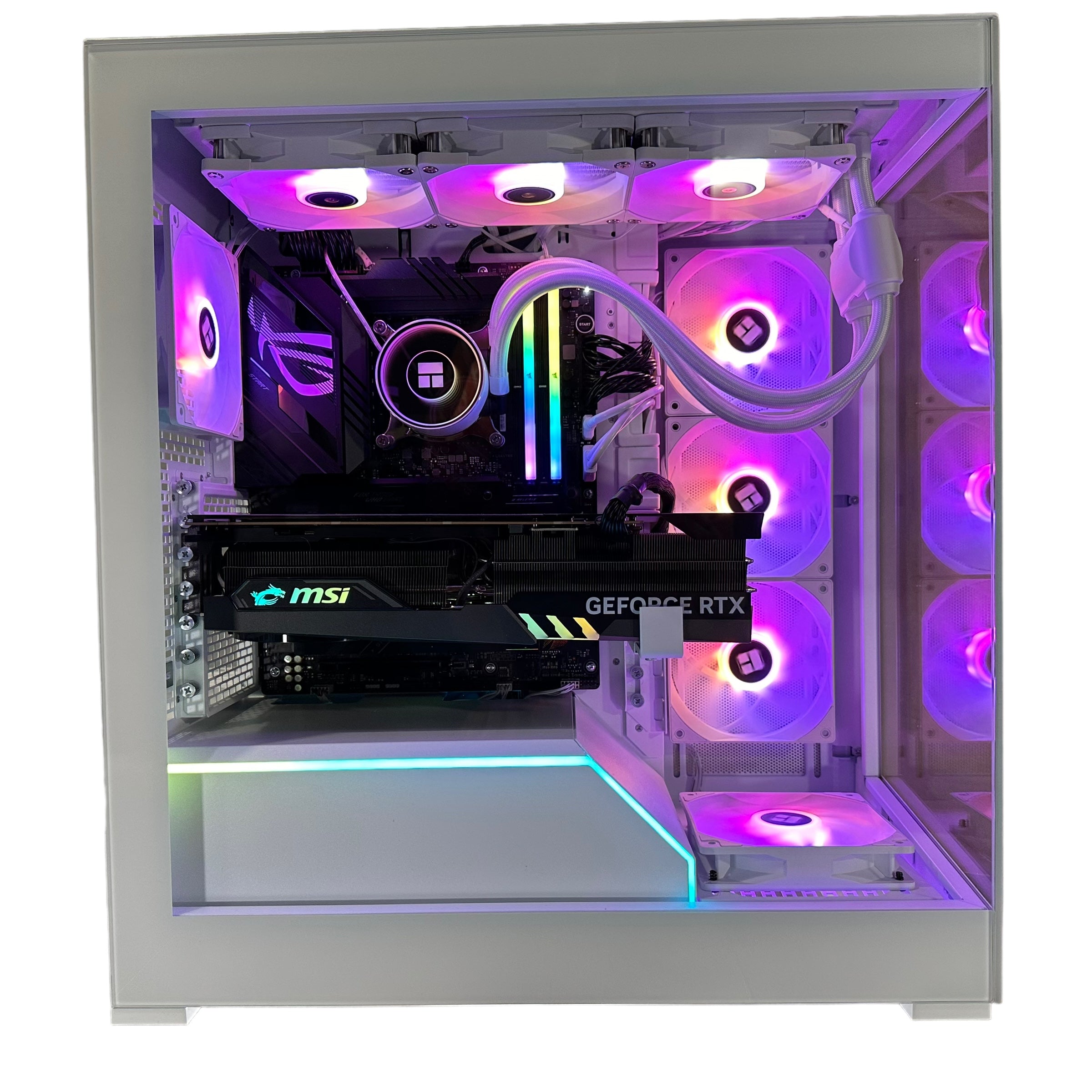 4K Top Tier Workstation i9-14900KF Gaming PC | 24-Core | RTX 5090 32GB | 64GB DDR5 6000MHz | 2TB GEN 4 NVME SSD | ASUS ROG™ | WIFI + BT | Brand New