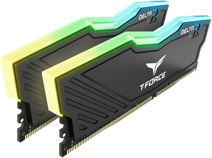 TEAMGROUP T-Force Delta RGB DDR4 32GB (2x16GB) 3600MHz (PC4-28800) CL18 Memory
