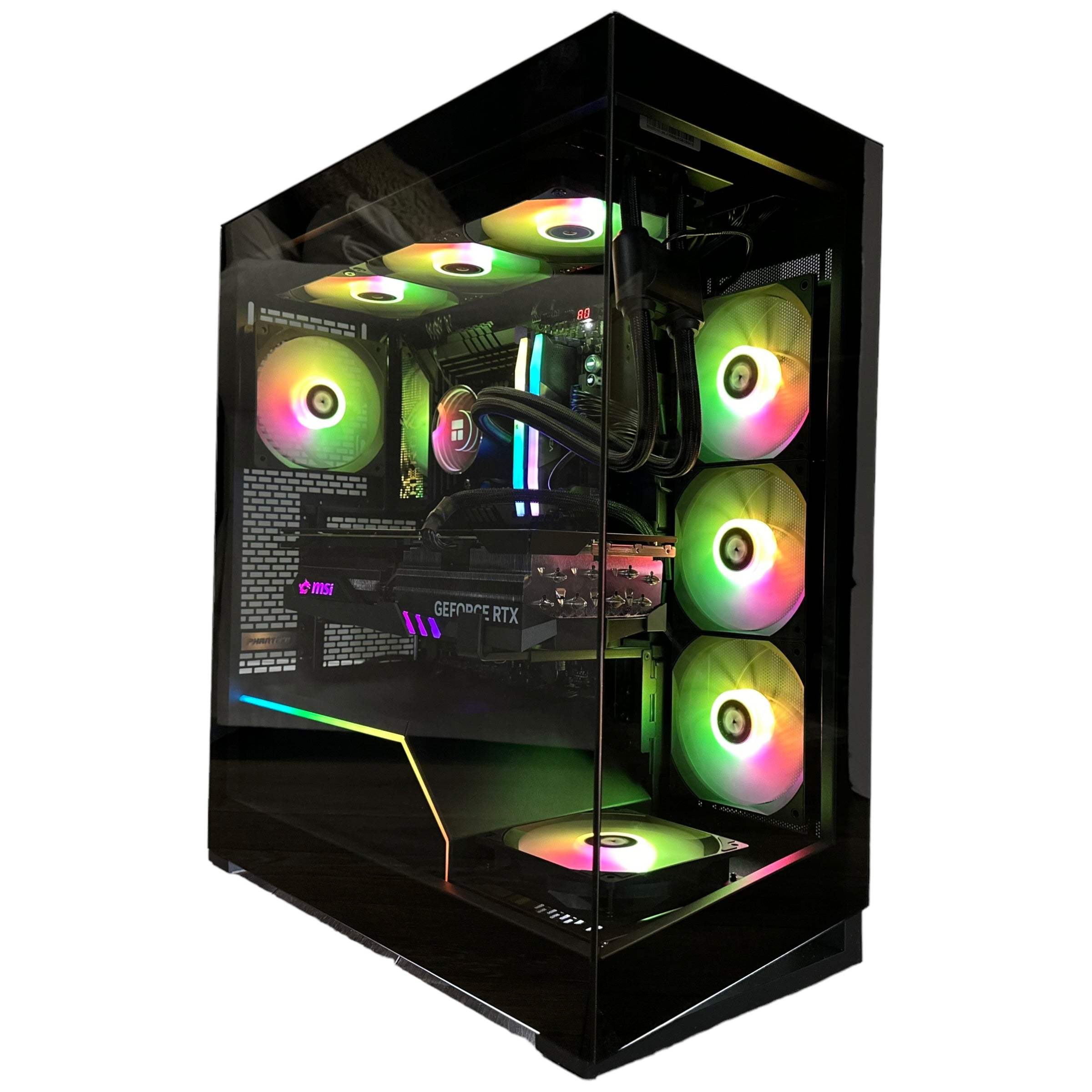 4K Top Tier Workstation i9-14900KF Gaming PC | 24-Core | RTX 5090 32GB | 64GB DDR5 6000MHz | 2TB GEN 4 NVMe SSD | ASUS ROG MAXIMUS™ | WIFI + BT | Brand New