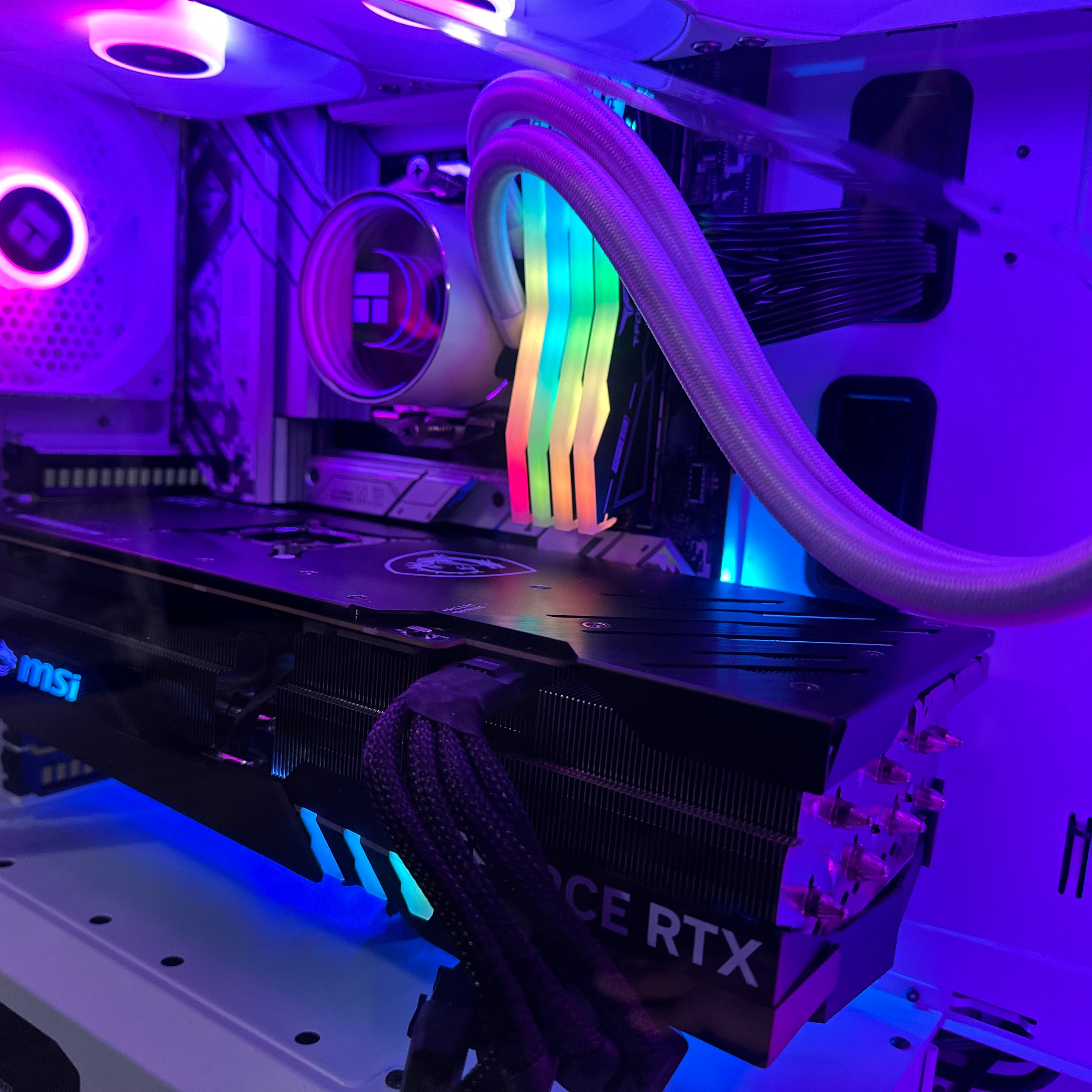 Top Tier Brand New High End 16-Core Gaming PC, Ryzen 9 7950x3D (Beats i9-14900K), RTX 4090 24GB Options, 64GB 6000mhz DDR5 RAM, 2TB NVME SSD, WIFI + BT