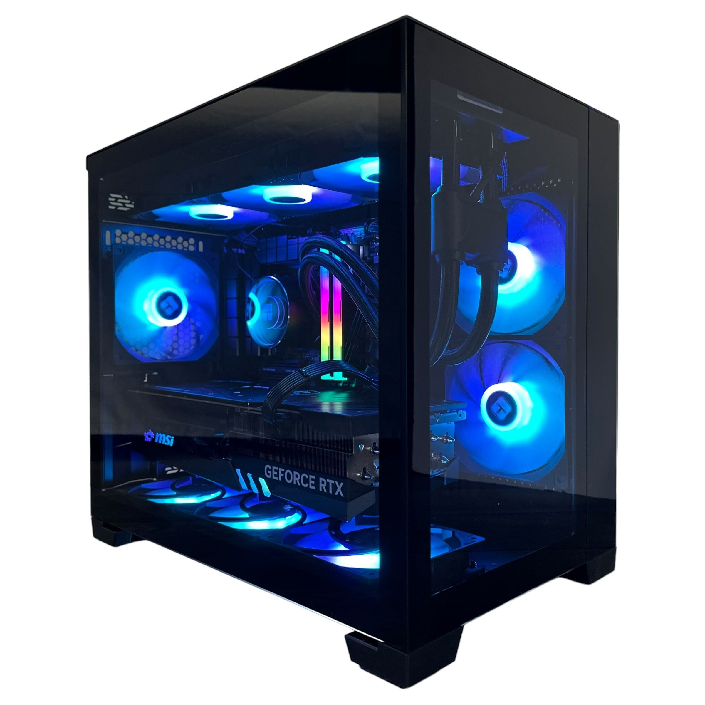 Top Tier Brand New 16-Core Gaming PC, ASUS TUF, Ryzen 9 7950x3D, RTX 4090/4070 Options, 32GB 6400mhz DDR5 Ram, 2TB NVME SSD, WIFI + BT