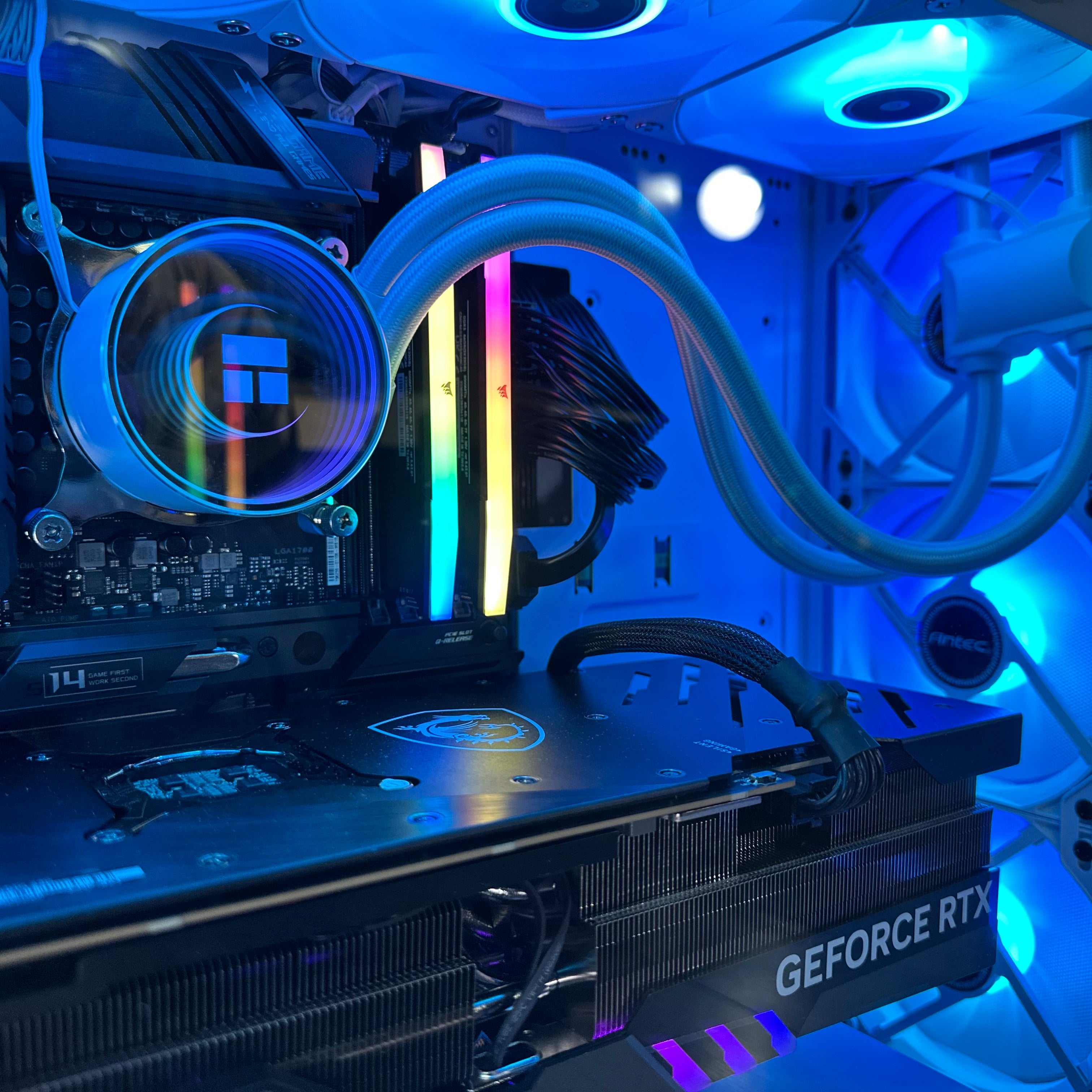 i9-14900K Gaming PC | 24-Core | RTX 30/40/50 Series Options | 64GB DDR5 6000MHz | 2TB NVMe SSD | ASUS™ ROG | WIFI + BT | Brand New
