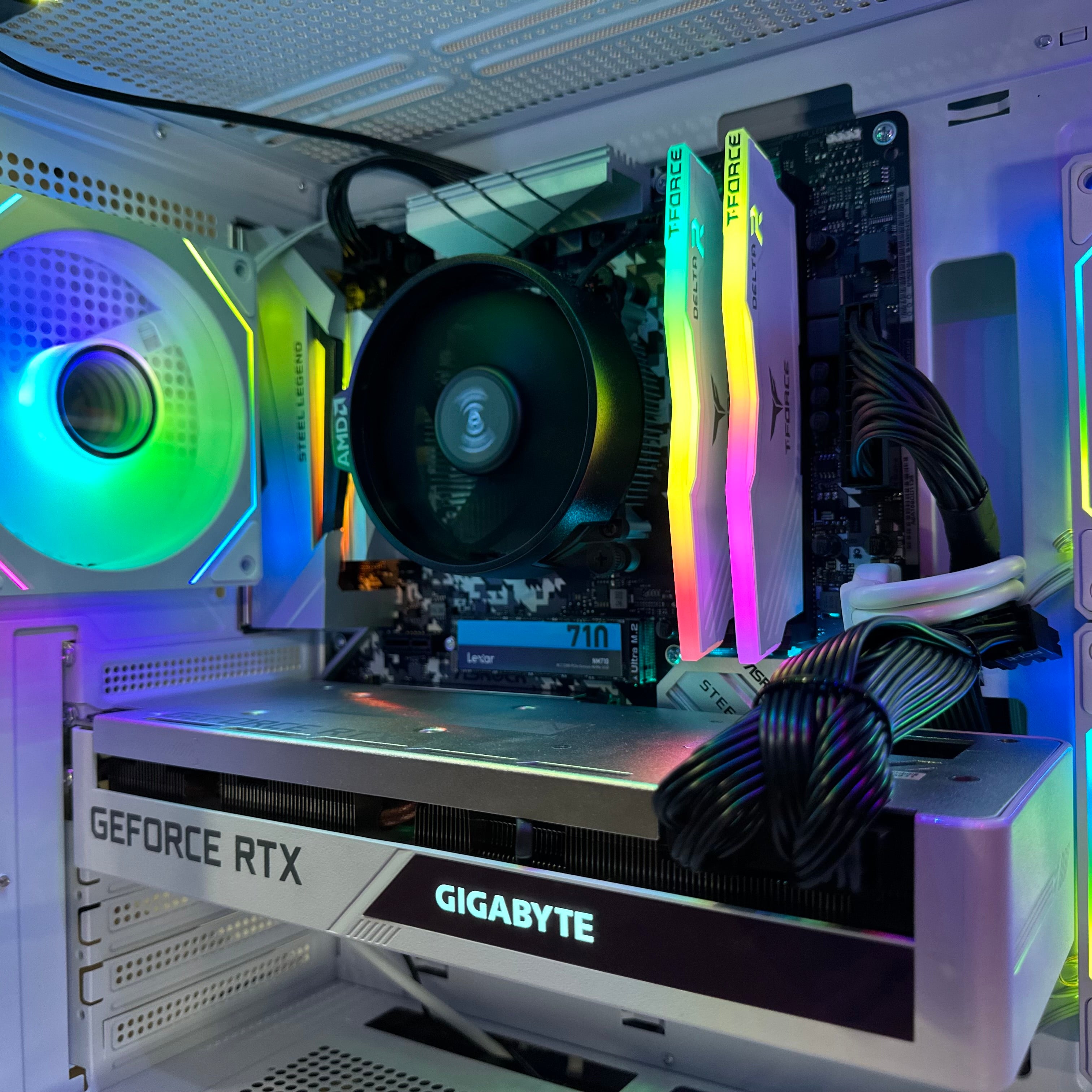 Ryzen 7 5700 Gaming PC | 8-Core | RTX 30/40/50 Series Options | 16GB RAM | 1TB NVMe SSD | STEEL LEGEND™ | Brand New