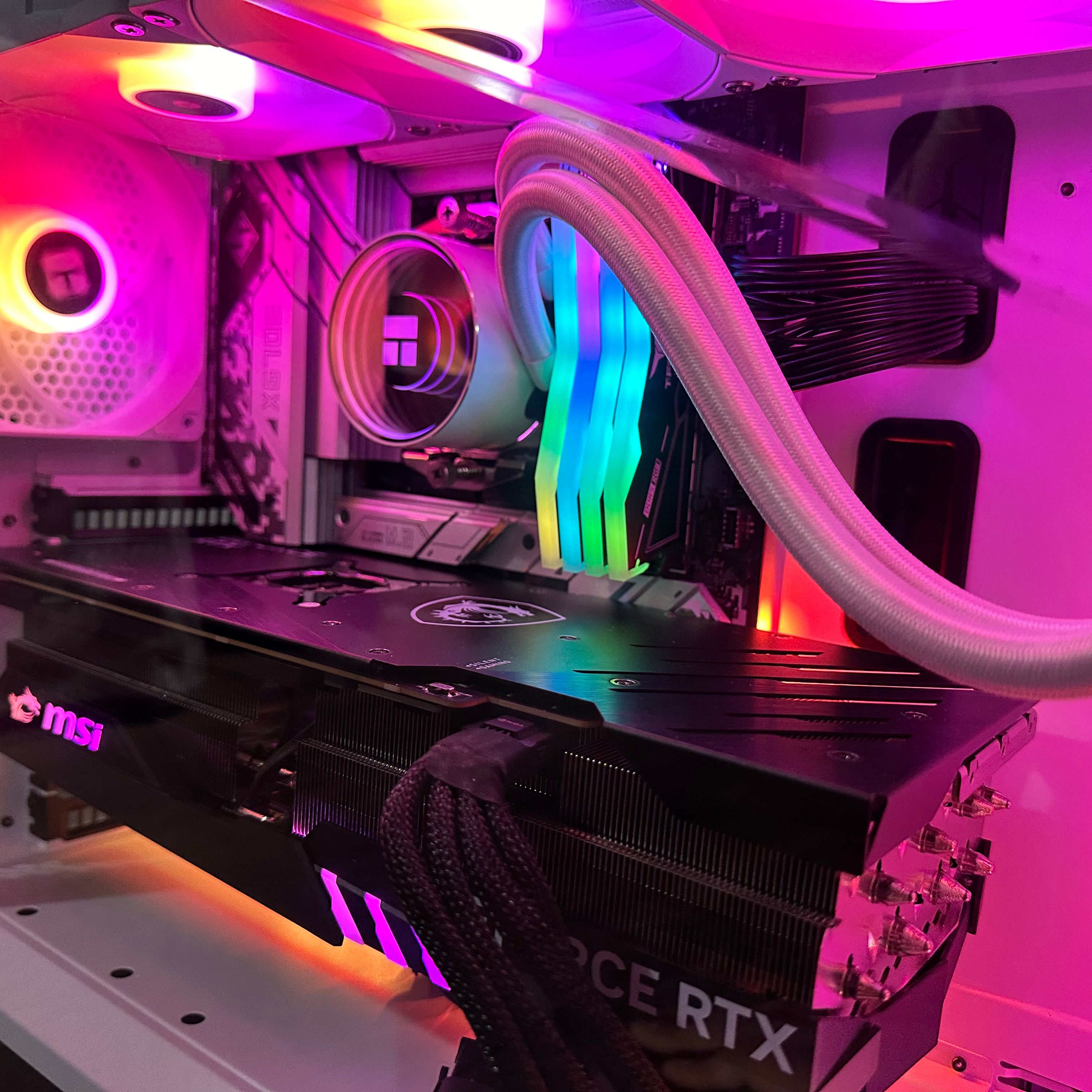 Top Tier Brand New High End 16-Core Gaming PC, Ryzen 9 7950x3D (Beats i9-14900K), RTX 4090 24GB Options, 64GB 6000mhz DDR5 RAM, 2TB NVME SSD, WIFI + BT
