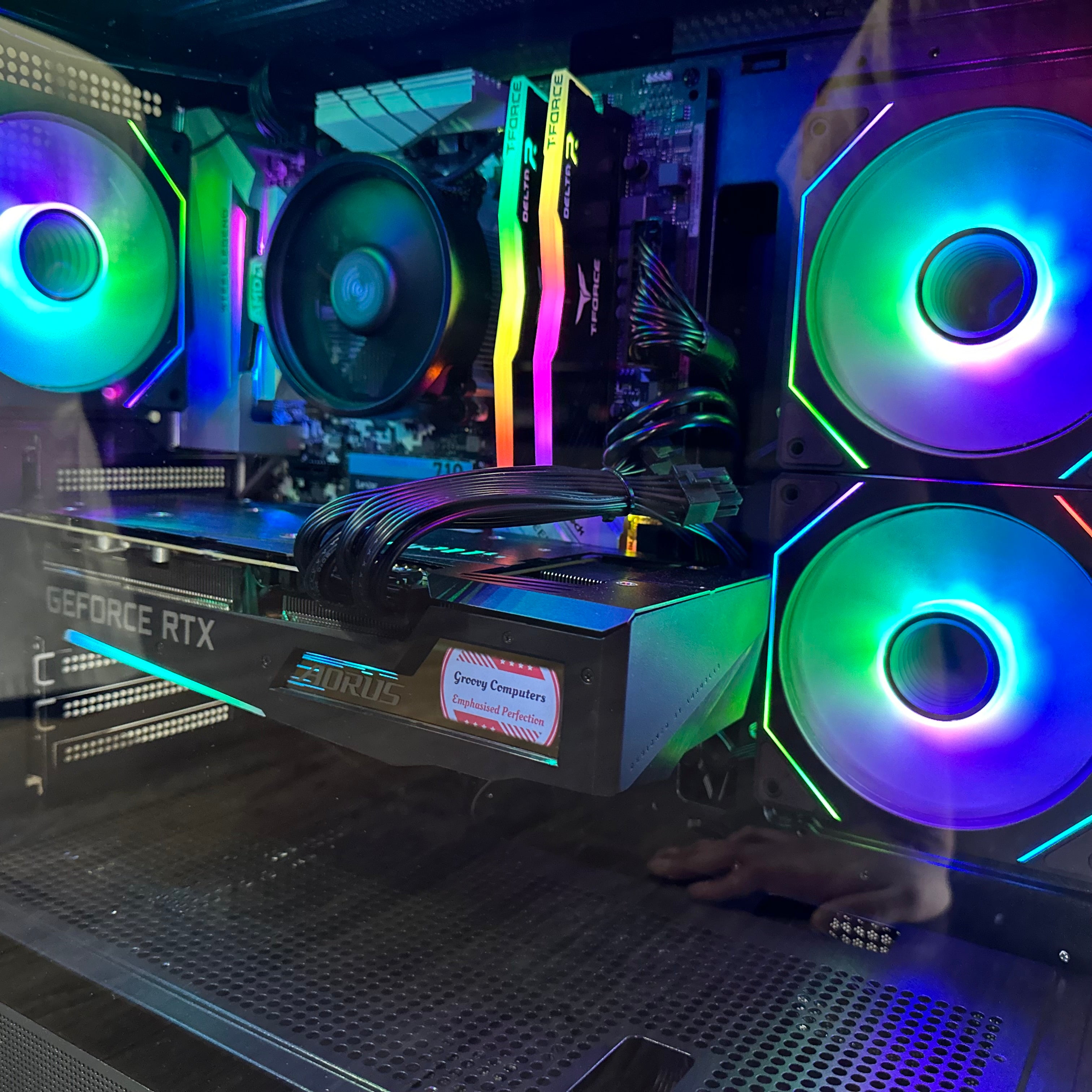 1080p Video Editing Ryzen 7 2700 Gaming PC | 8-Core | RX 6600 8GB | 16GB RAM | 1TB SSD | STEEL LEGEND™ | Brand New