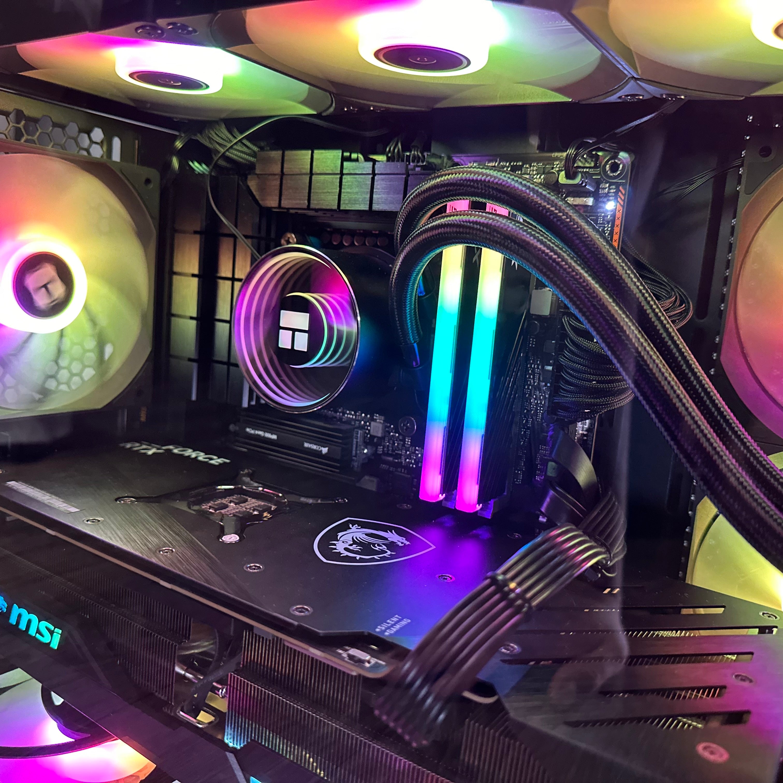 Top Tier Brand New 16-Core Gaming PC, ASUS TUF, Ryzen 9 7950x3D, RTX 4090/4070 Options, 32GB 6400mhz DDR5 Ram, 2TB NVME SSD, WIFI + BT