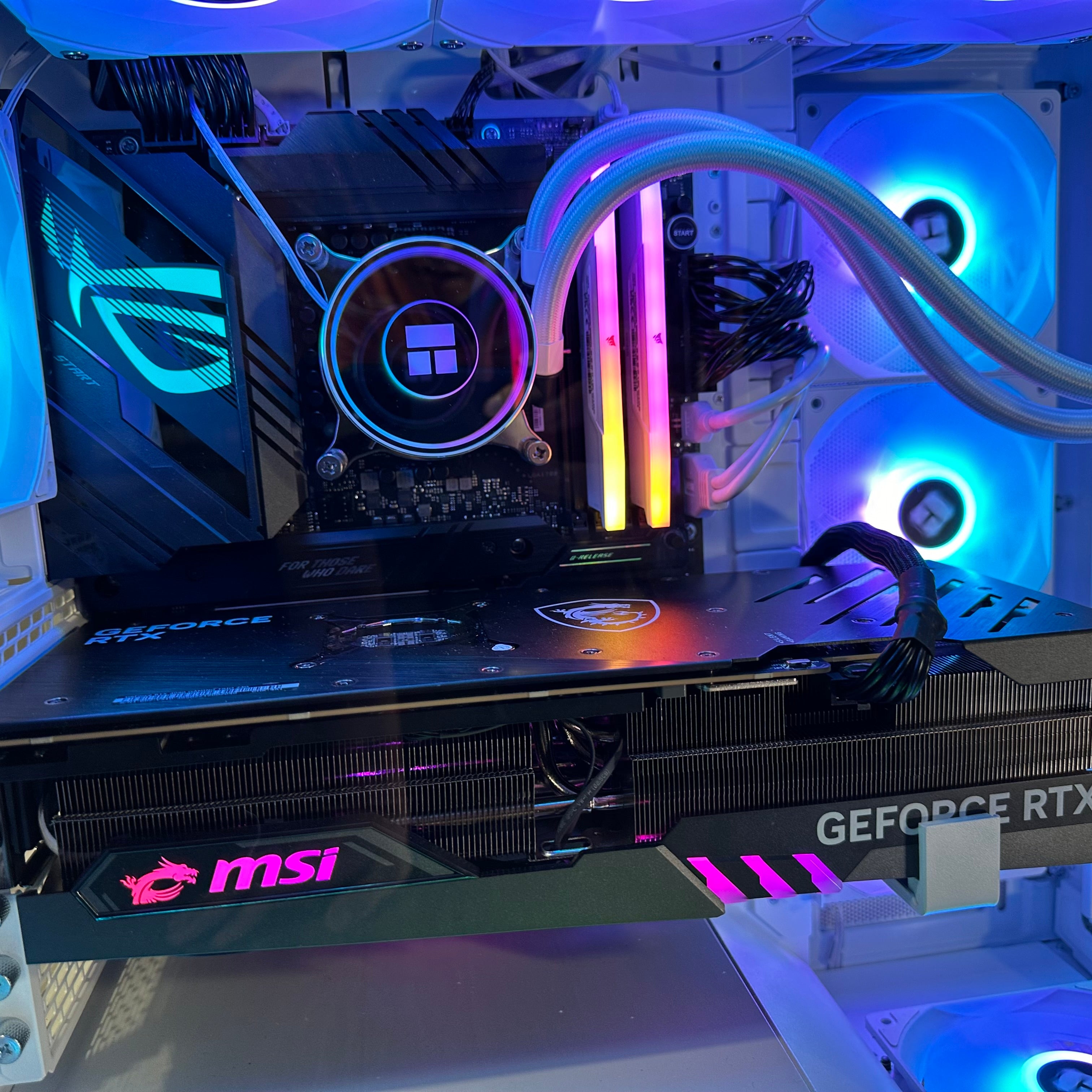 4K Top Tier Workstation i9-14900KF Gaming PC | 24-Core | RTX 5090 32GB | 64GB DDR5 6000MHz | 2TB GEN 4 NVME SSD | ASUS ROG™ | WIFI + BT | Brand New