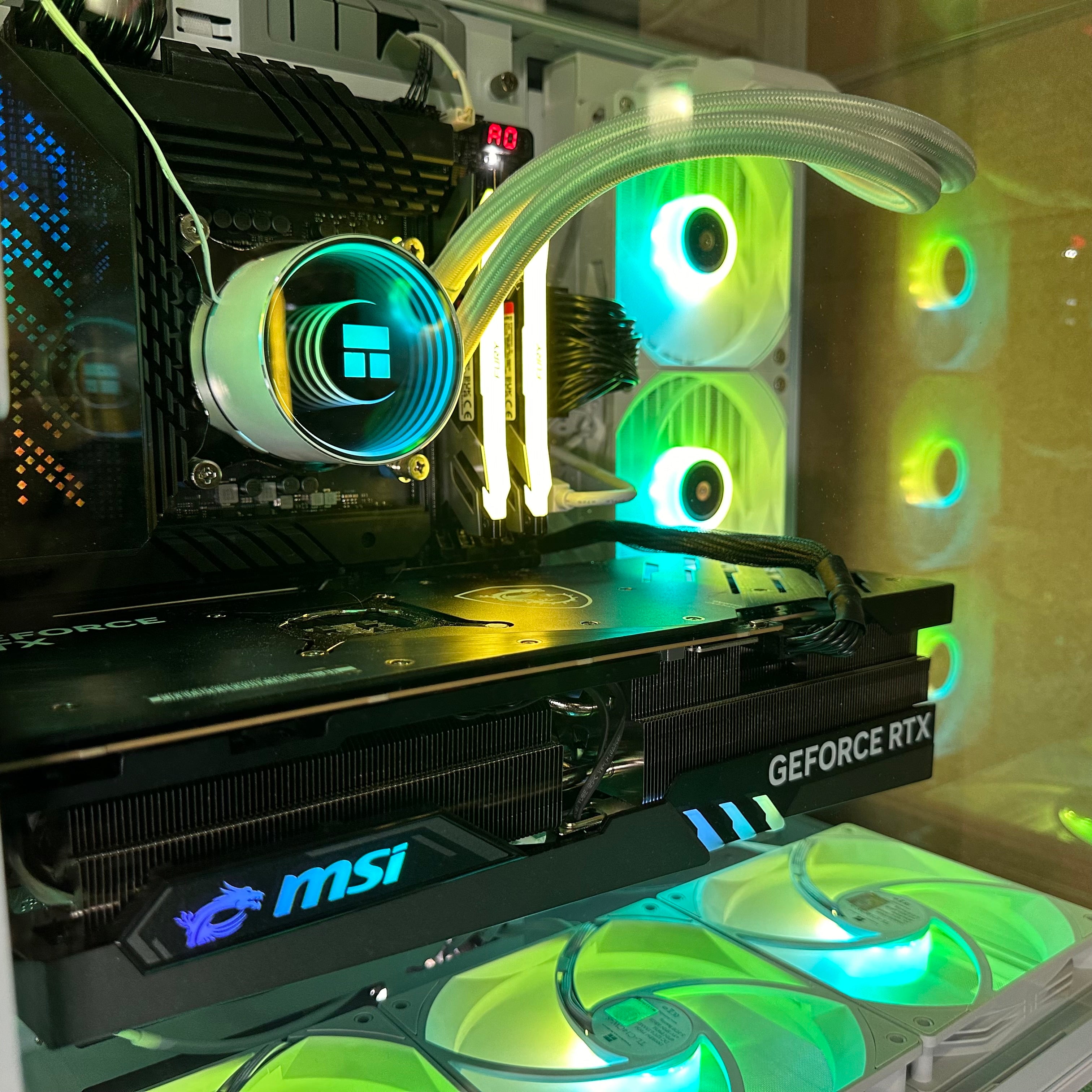 Top Tier Brand New High End 24-Core Gaming PC, ASUS ROG Maximus Hero, i9-14900K, RTX 4090 24GB, 64GB 6000mhz DDR5 RAM, 4TB NVME SSD, 8TB HDD (Options), WIFI + BT