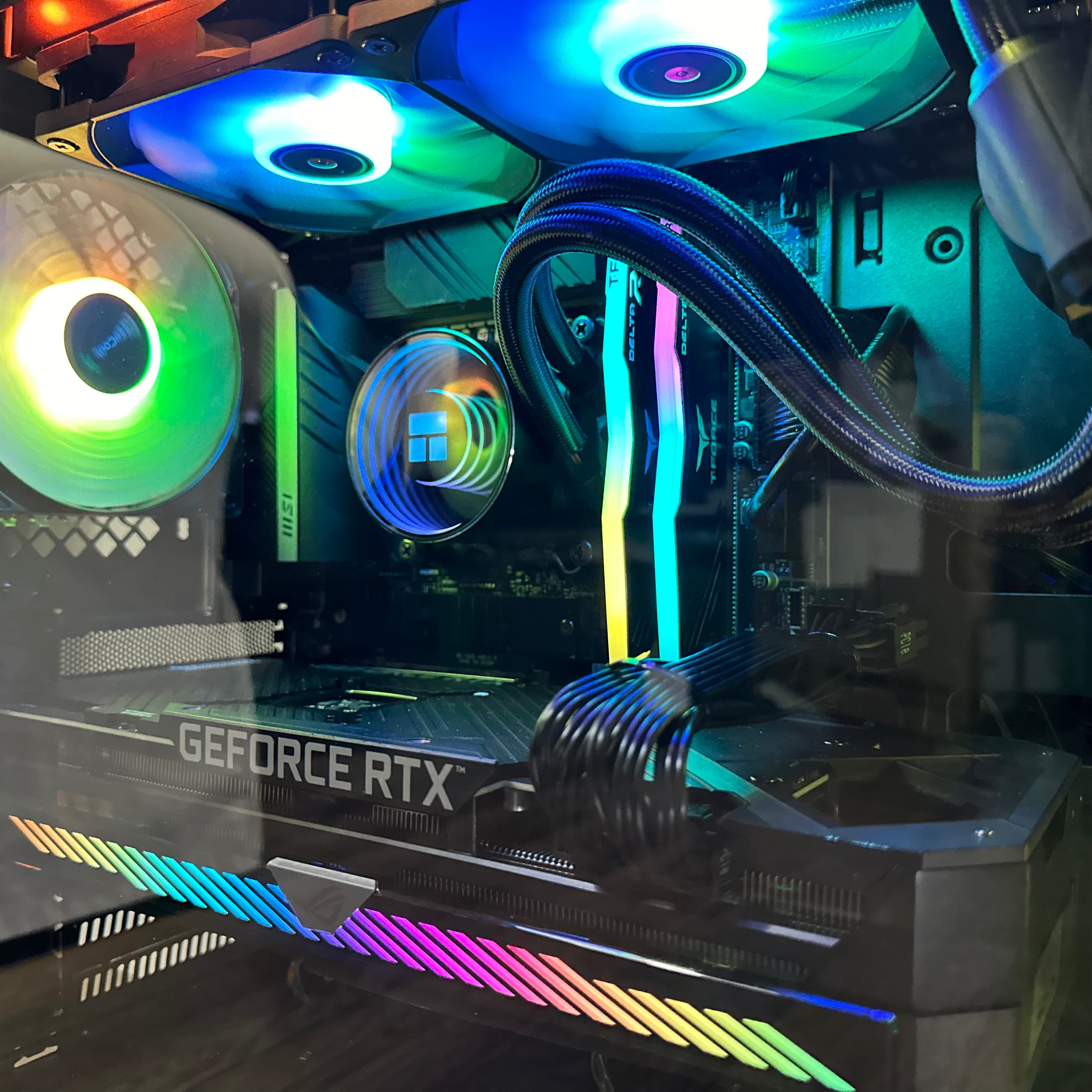 Brand New High-End 16-Core Gaming PC, i9-12900K, RTX 4070 / 4090 Options, 32GB 3600mhz DDR4 Ram, 1TB GEN 4 NVME SSD, 4TB HDD